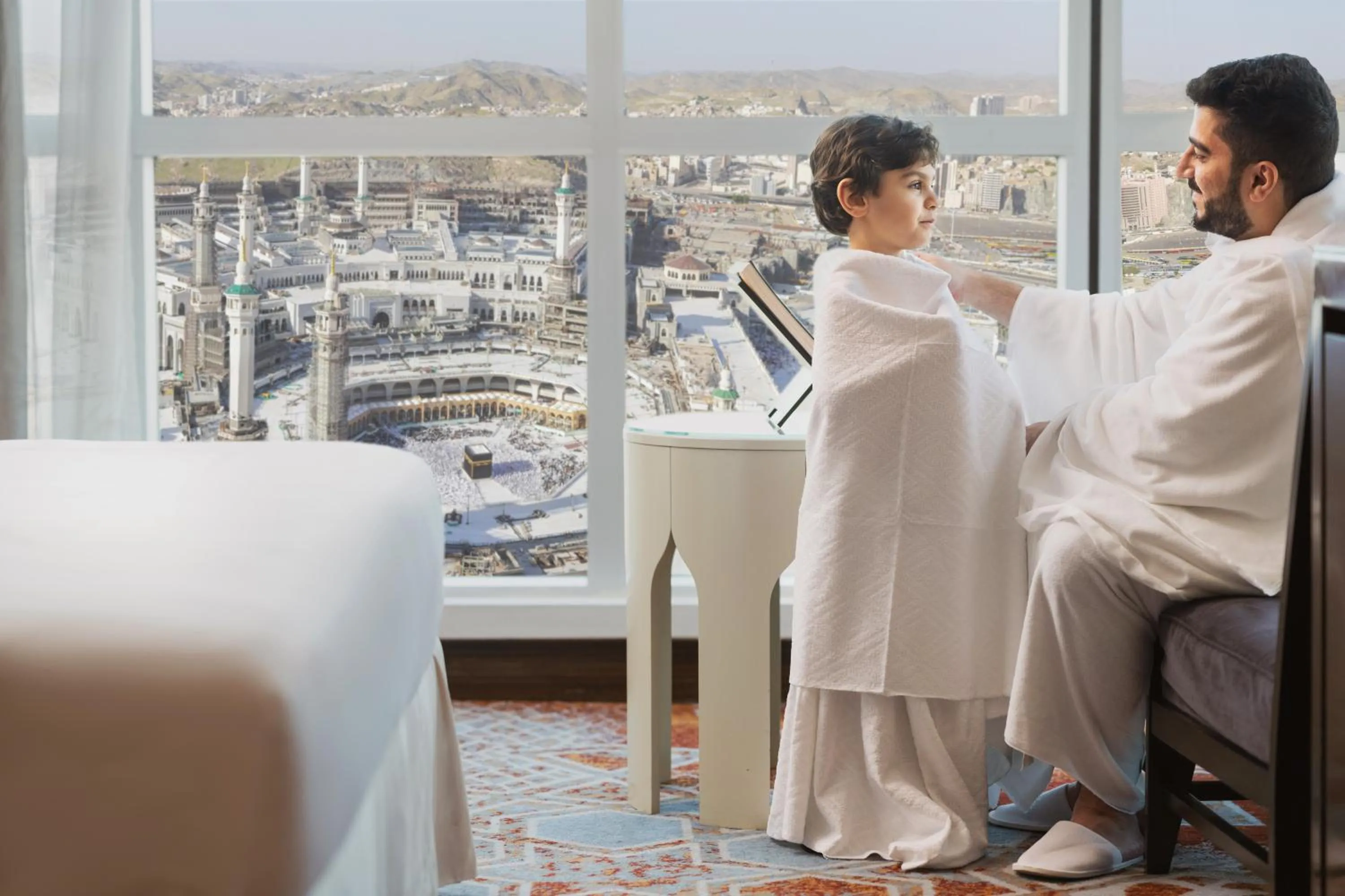 People in Swissotel Makkah