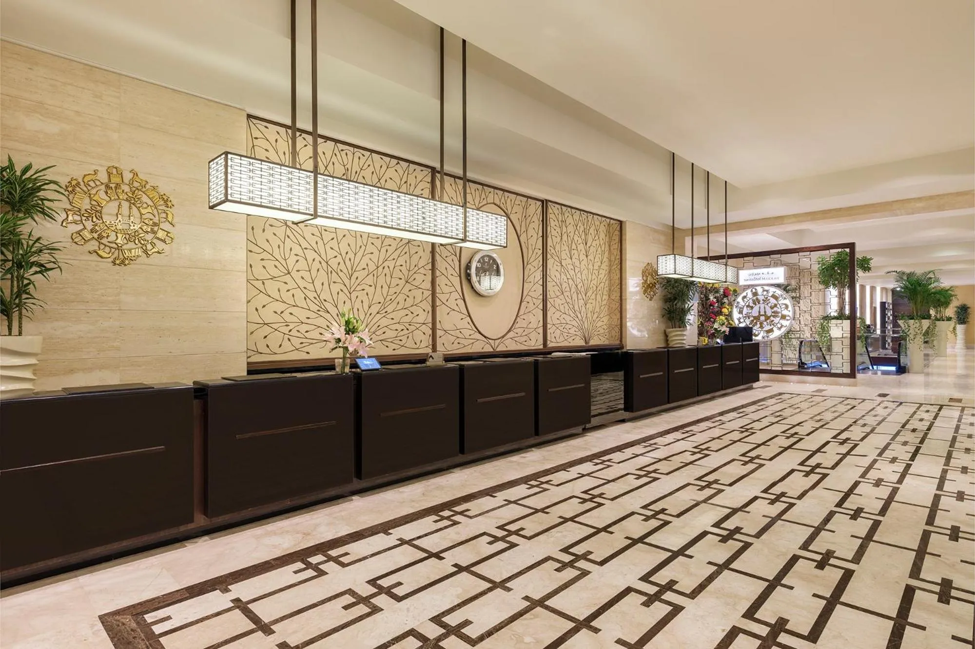 Lobby or reception in Swissotel Makkah