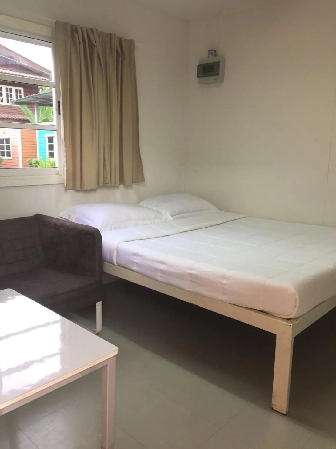 Bed in MiniResort Chanthaburi