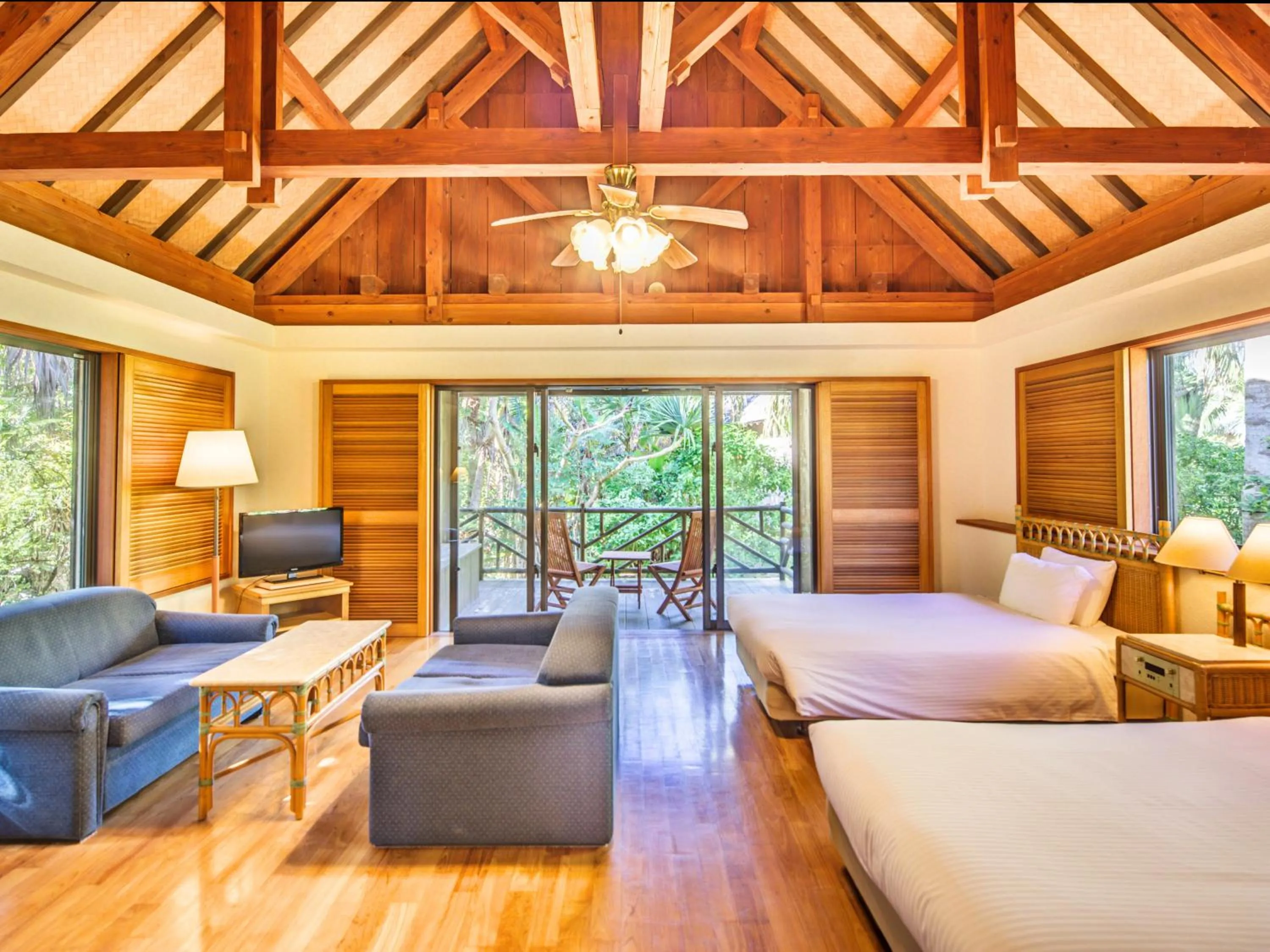 Photo of the whole room in Ishigaki Seaside Hotel