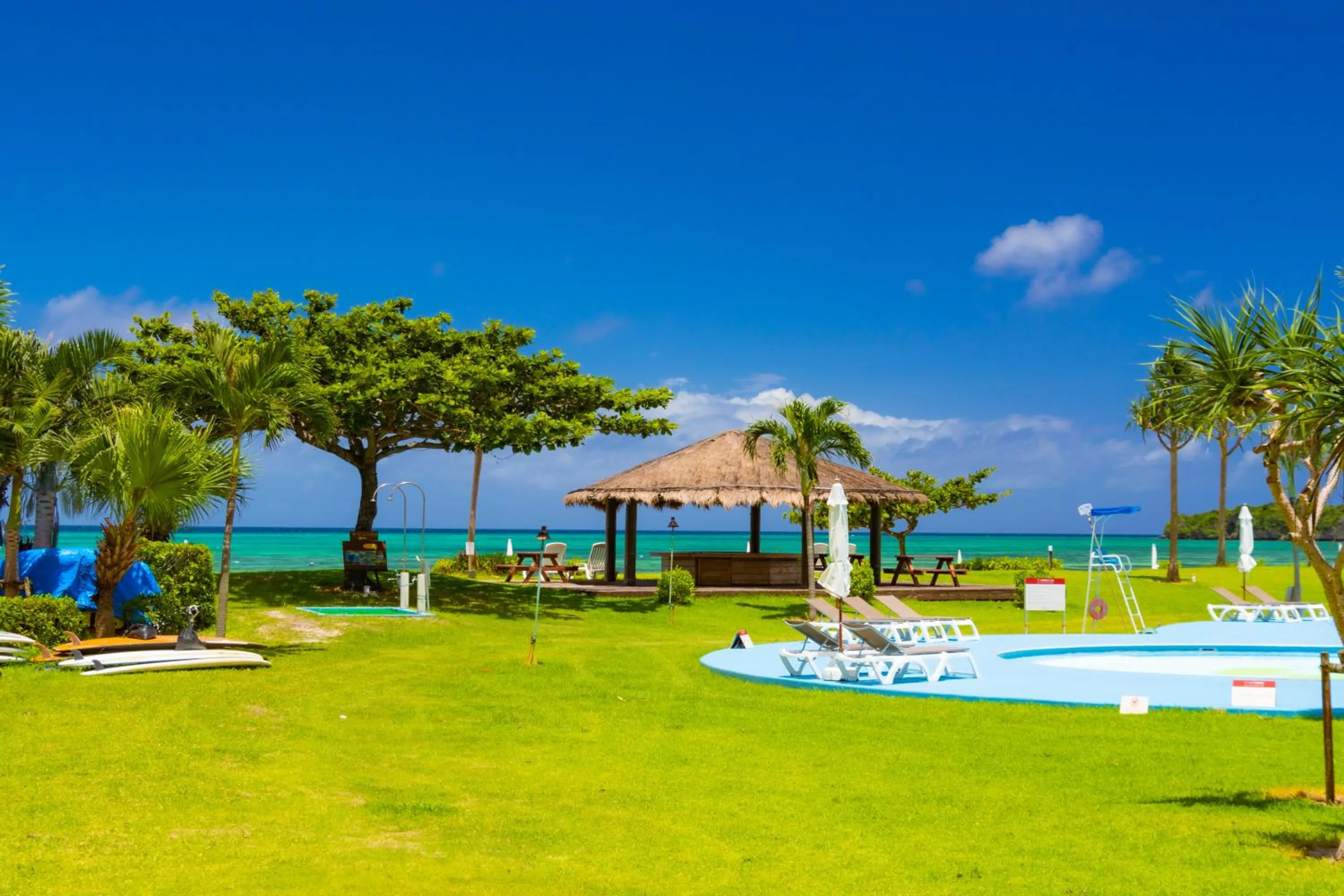 Garden in Ishigaki Seaside Hotel