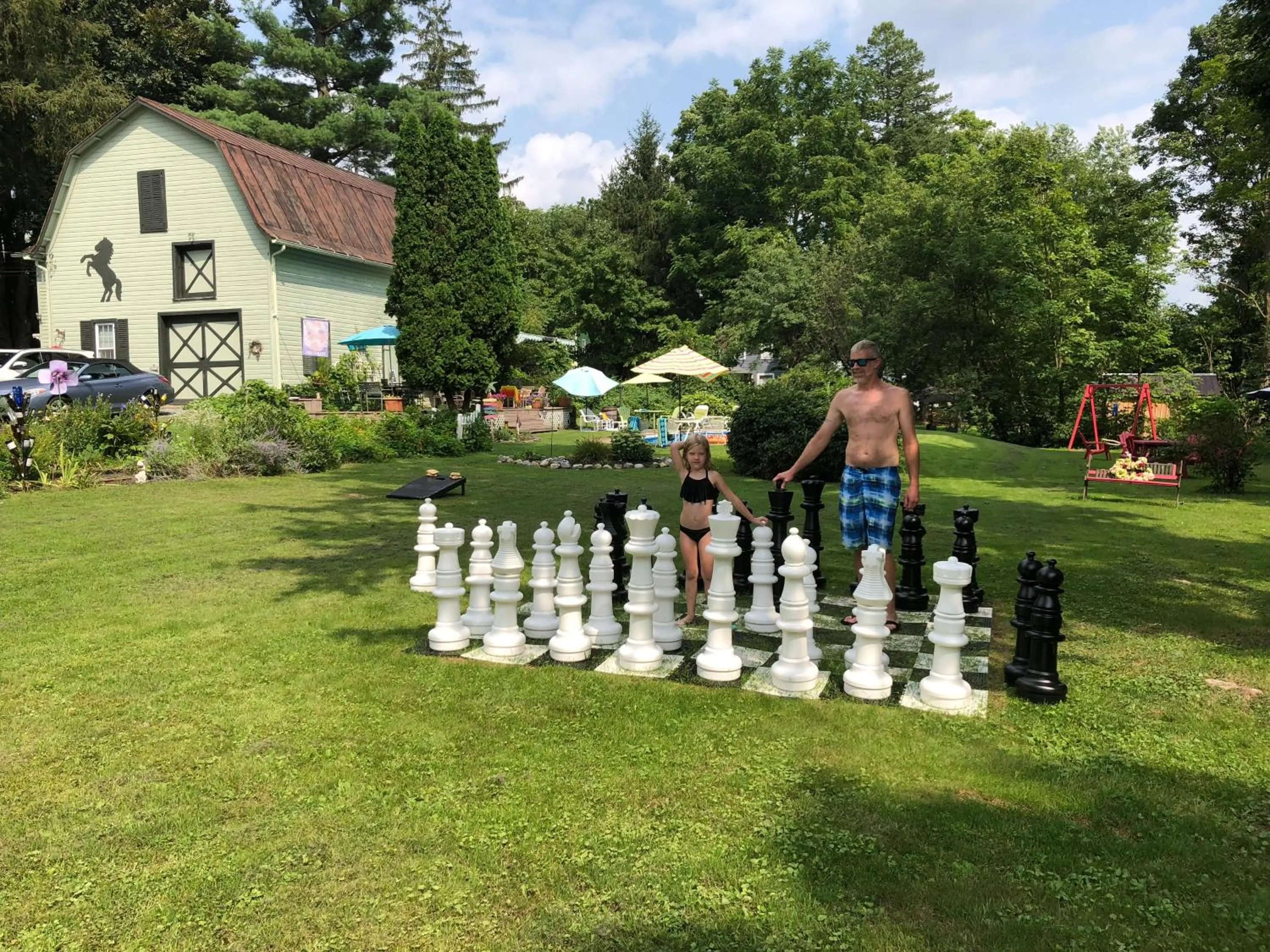 Patio in 18 Vine Inn & Carriage House