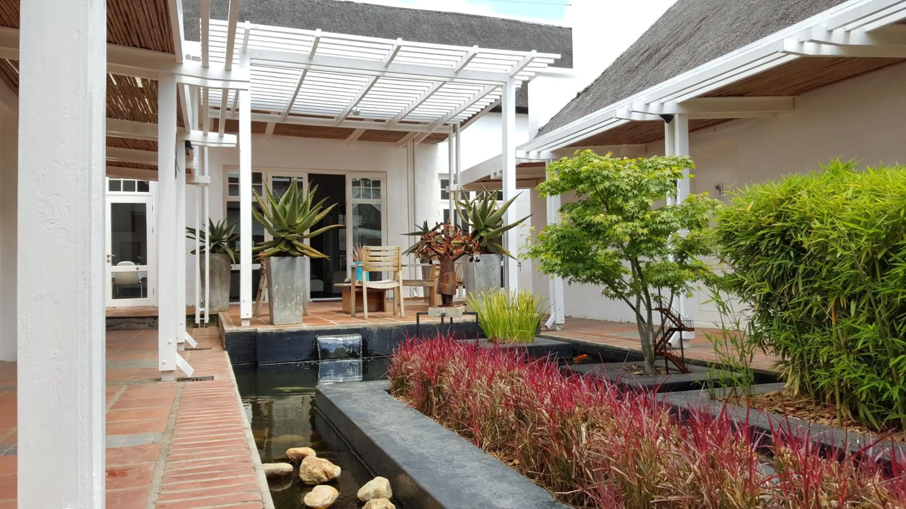 Patio in Holden Manz Country House