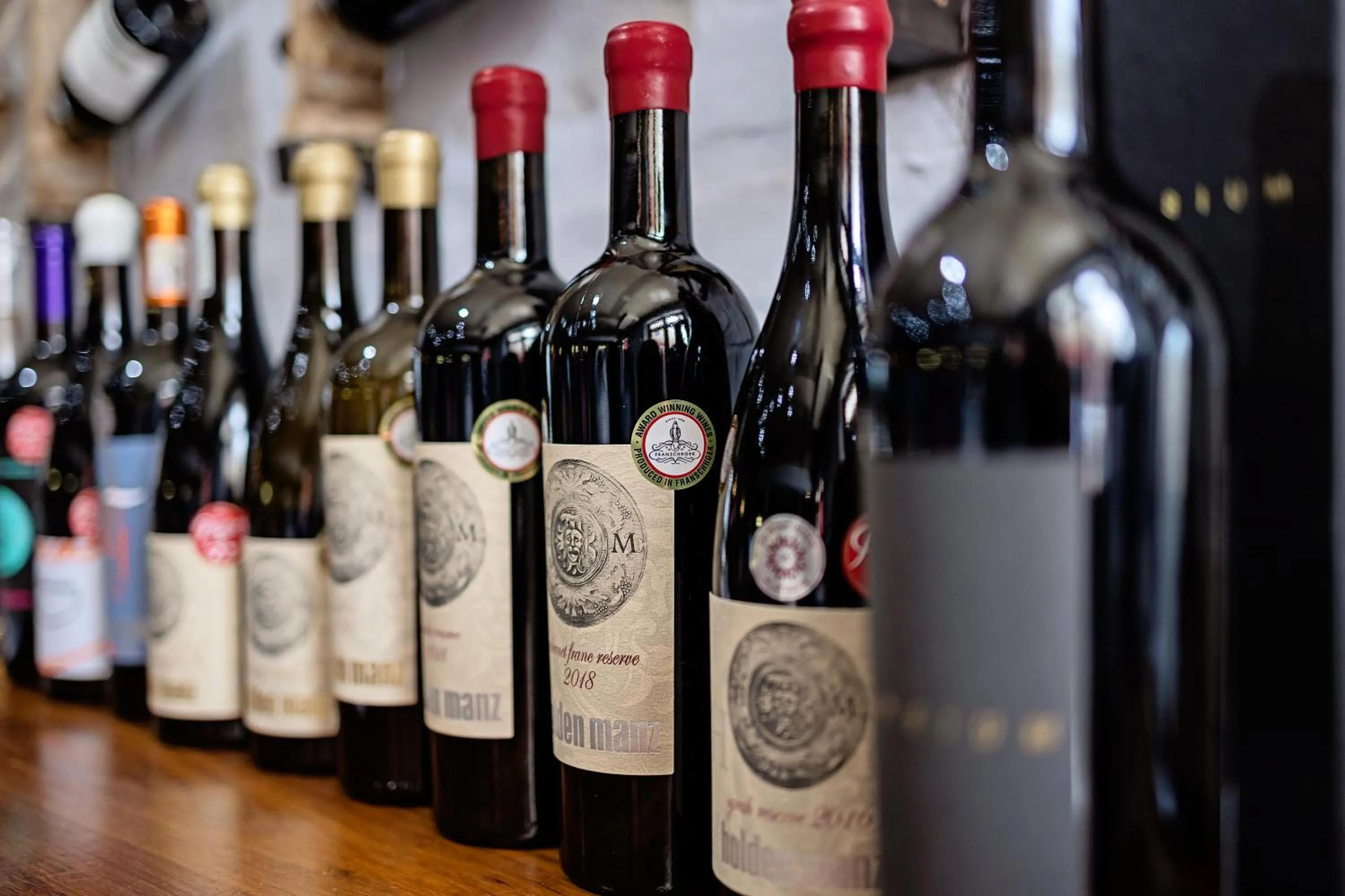 Alcoholic drinks in Holden Manz Country House