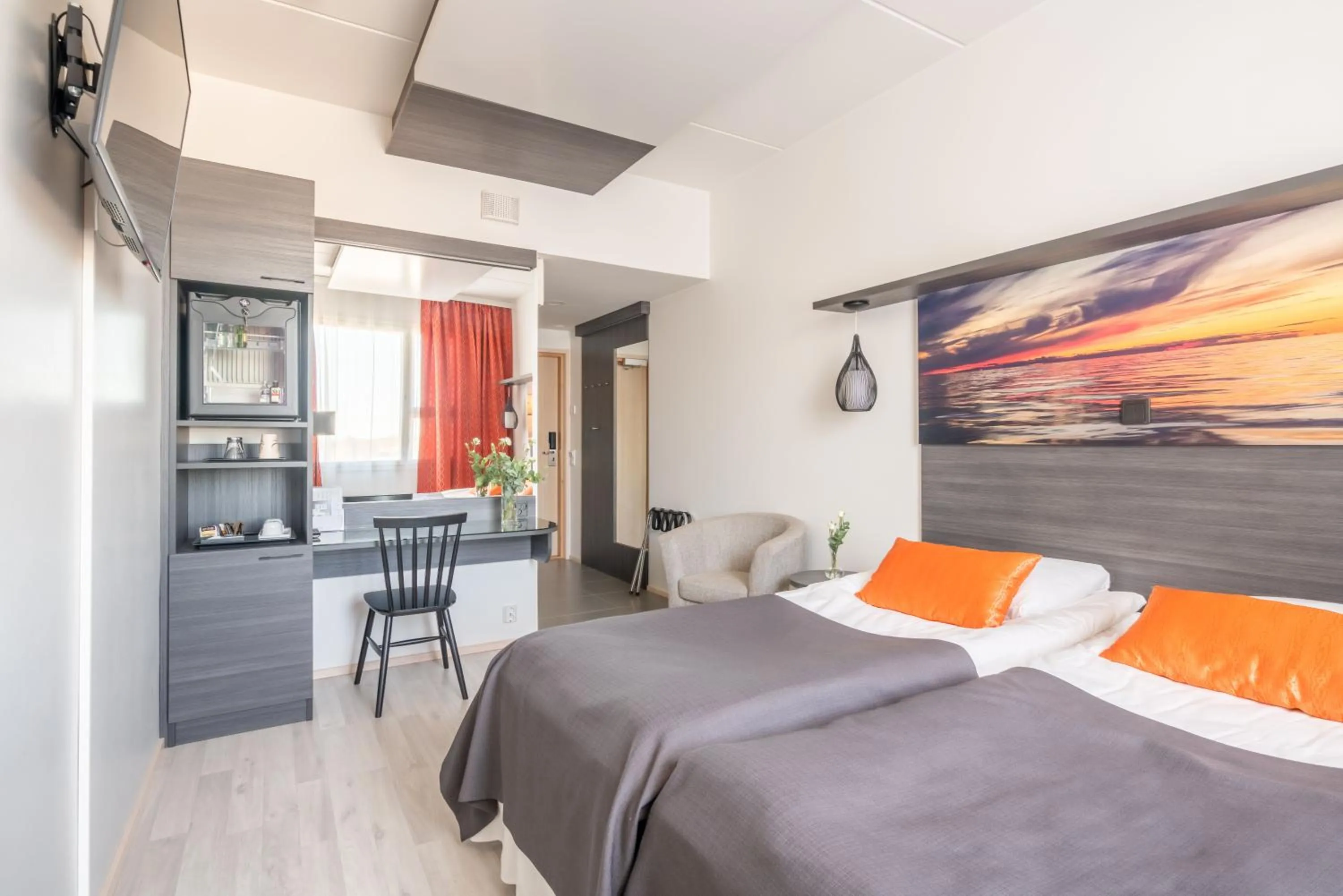 Bed in Hotelli Raahen Hovi