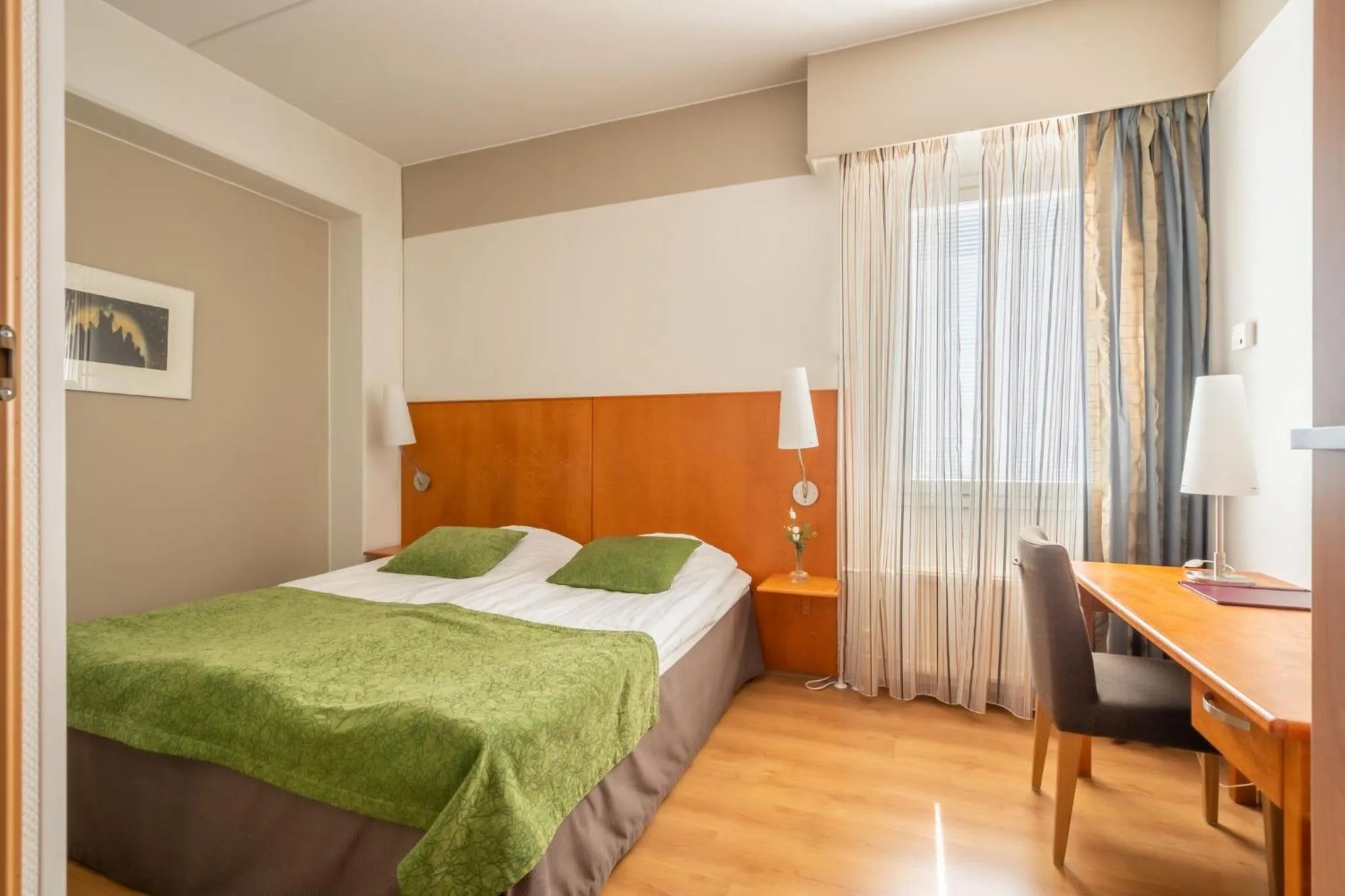 Bed in Hotelli Raahen Hovi