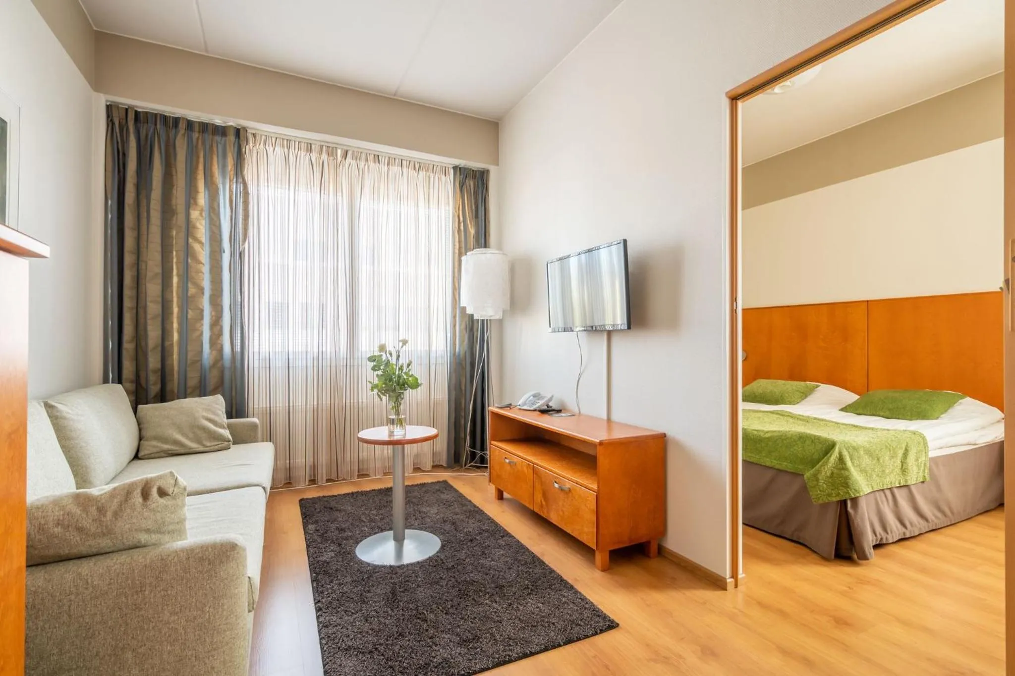 Bed in Hotelli Raahen Hovi