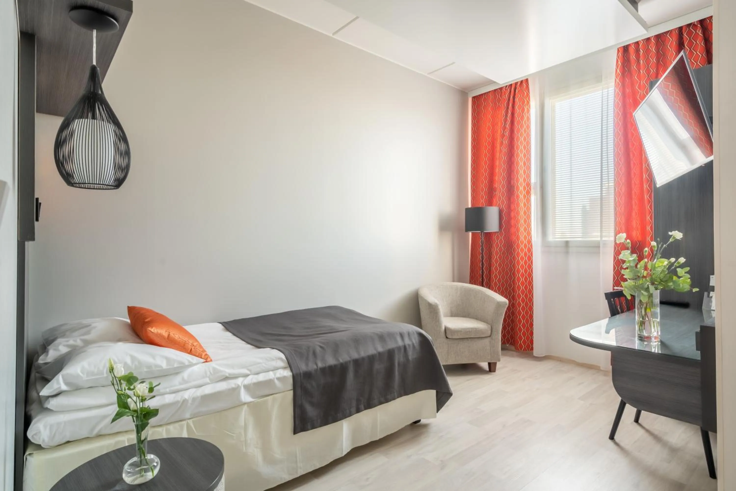 Bed in Hotelli Raahen Hovi