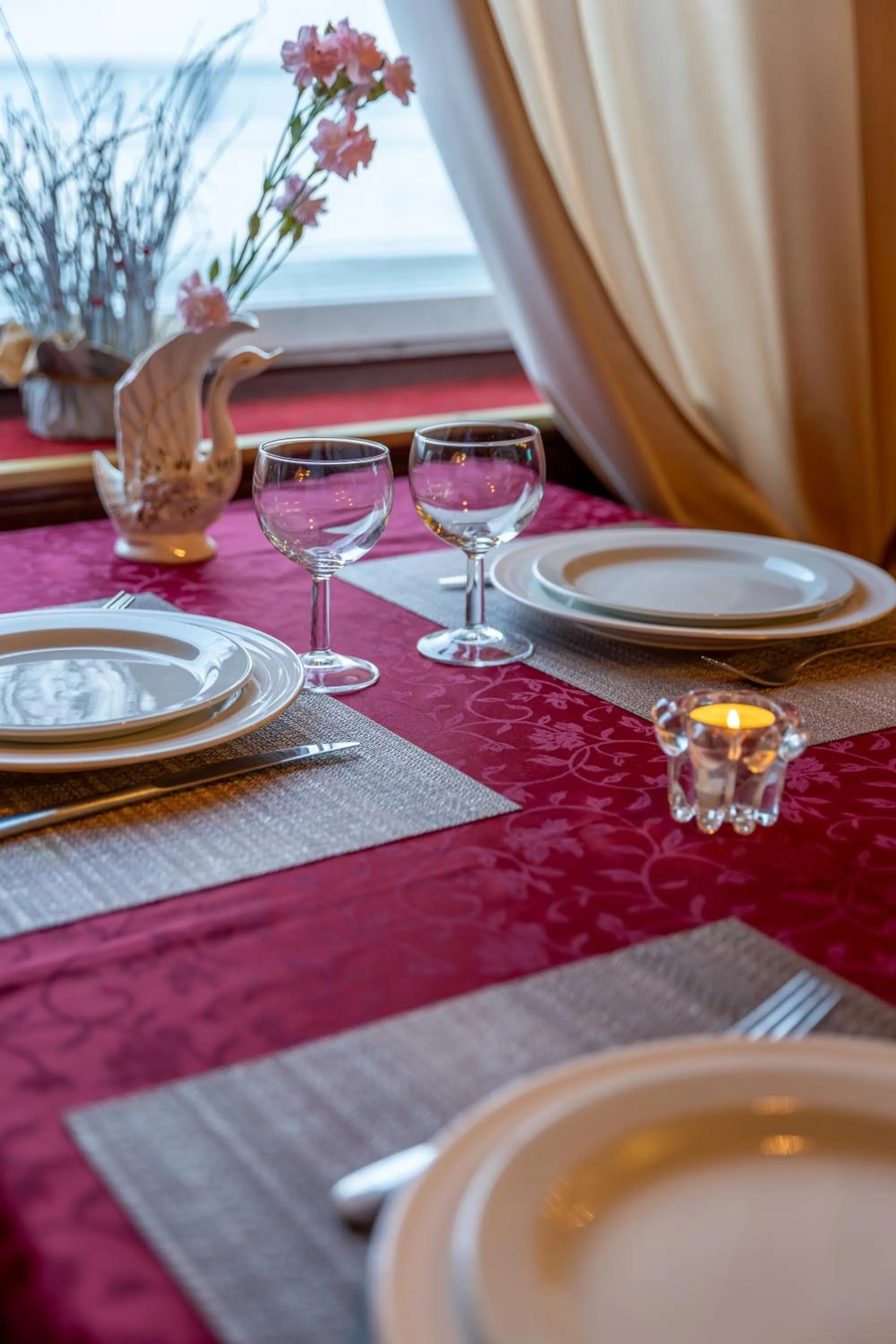 Dining area in Hotel Kemijärvi