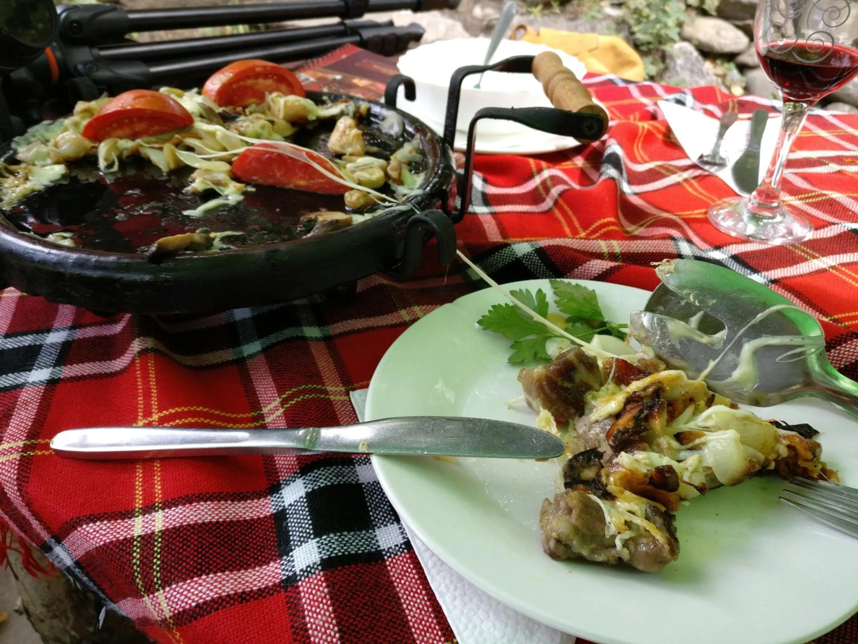 Food close-up in Hotel Valdis