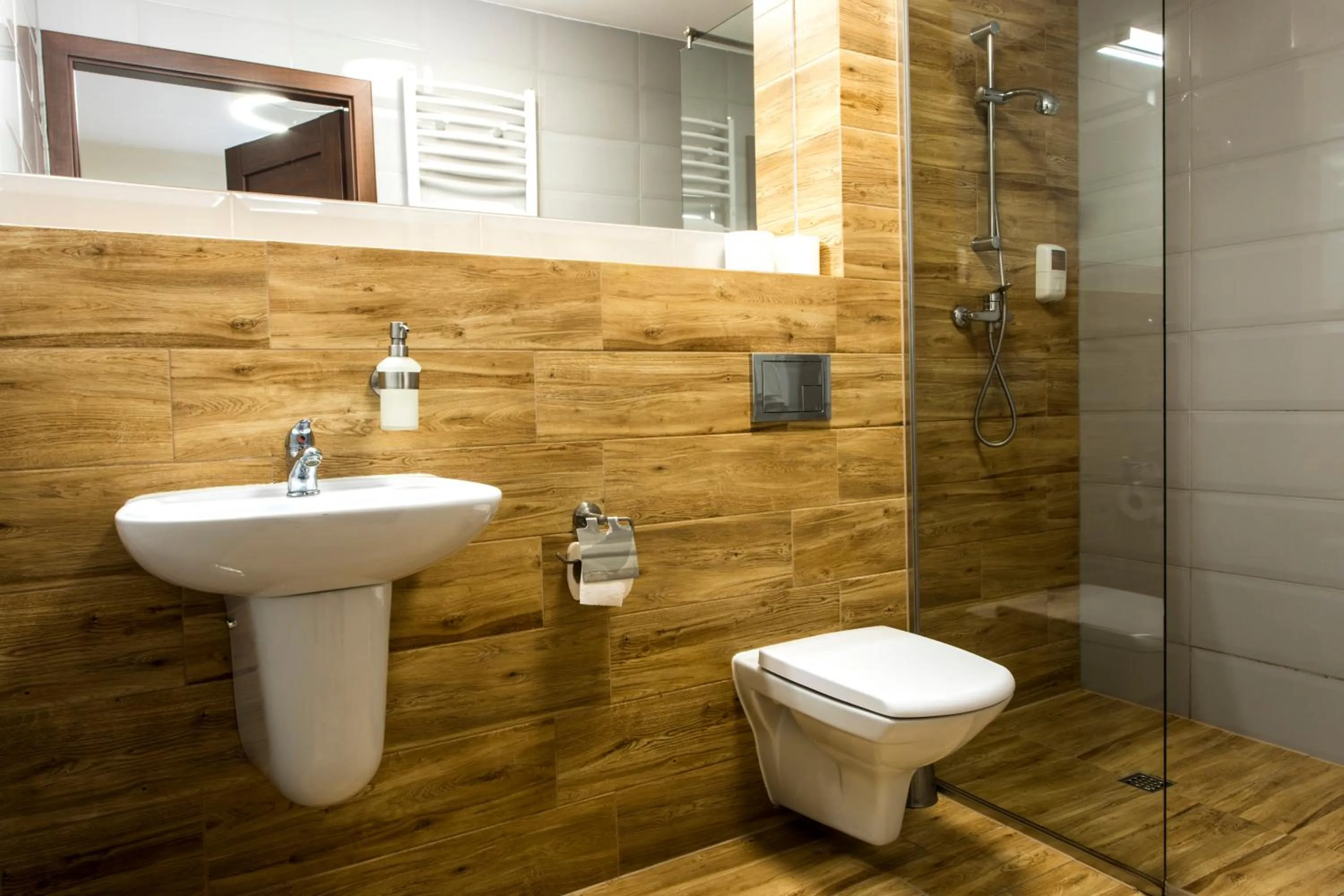 Bathroom in Hotel Camping Malta