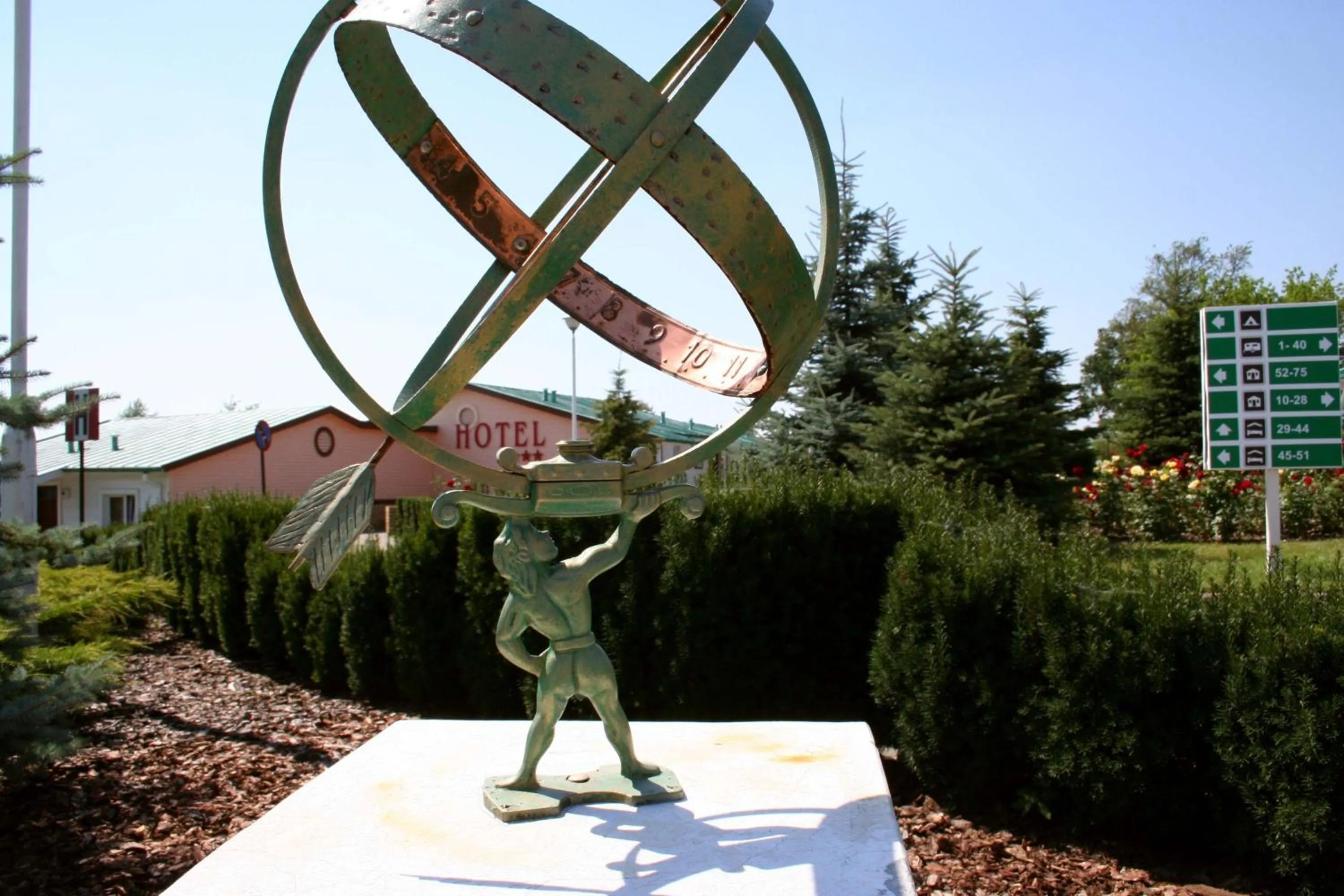 Decorative detail in Hotel Camping Malta