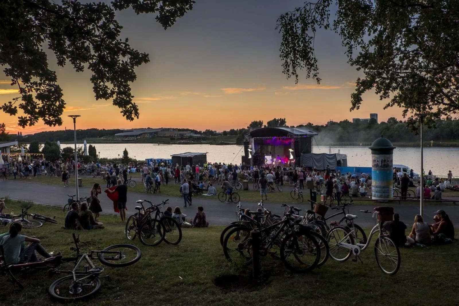 People in Hotel Camping Malta