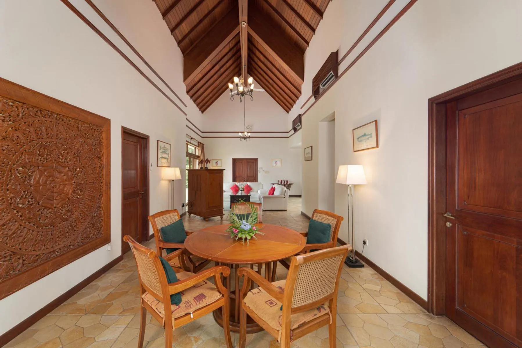 Living room in Indra Maya Pool Villas