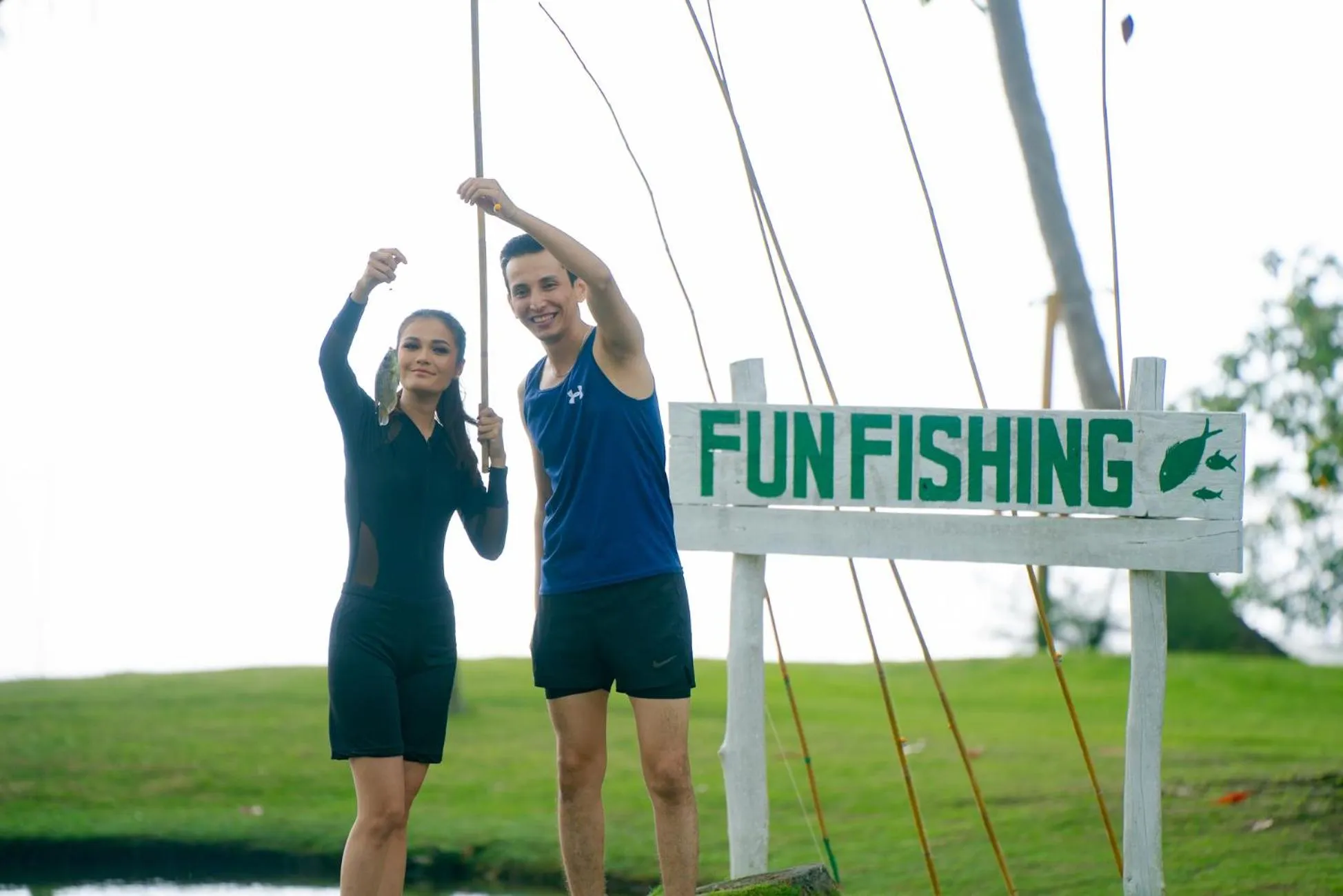 Fishing in Indra Maya Pool Villas