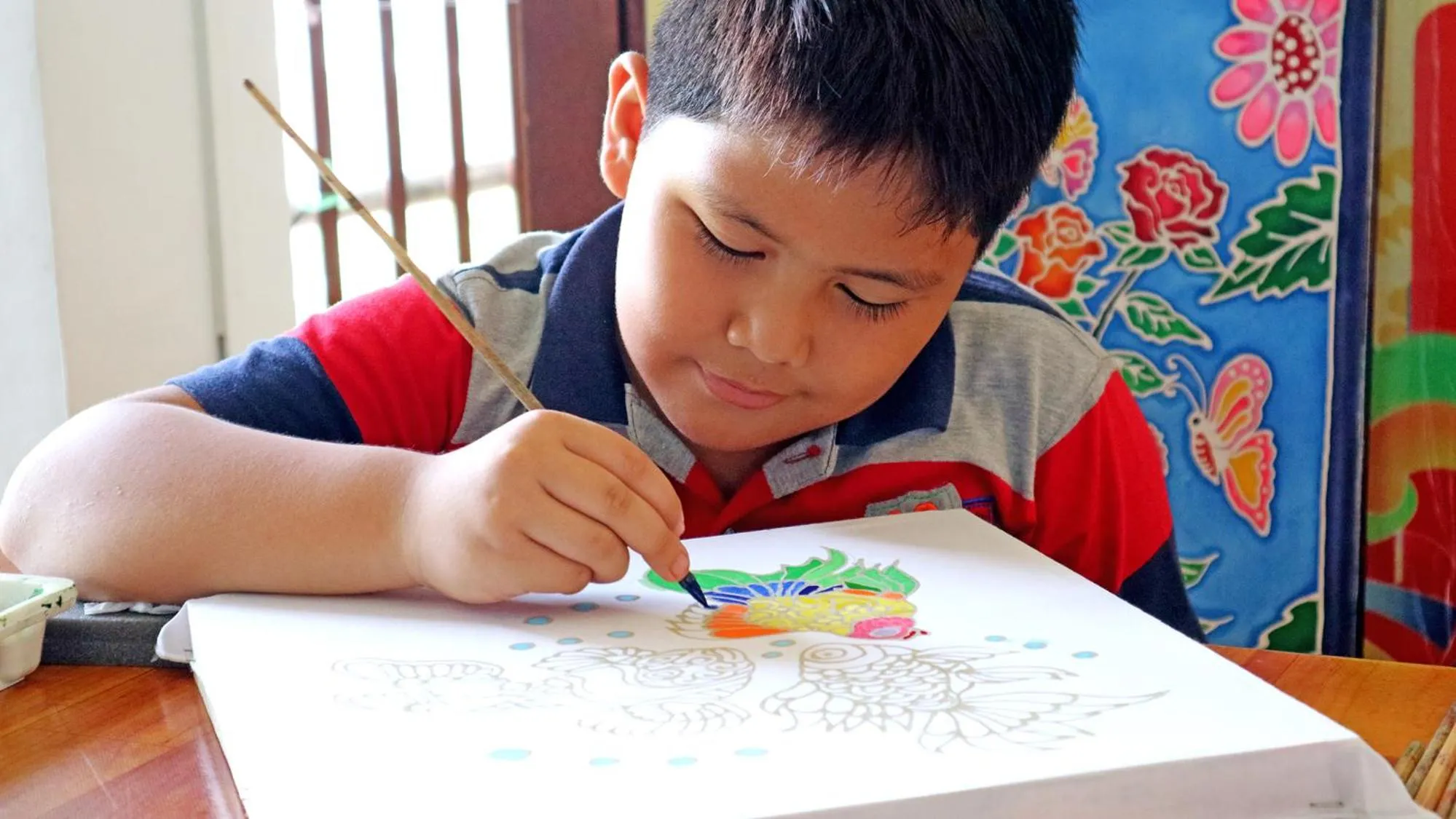 children in Indra Maya Pool Villas