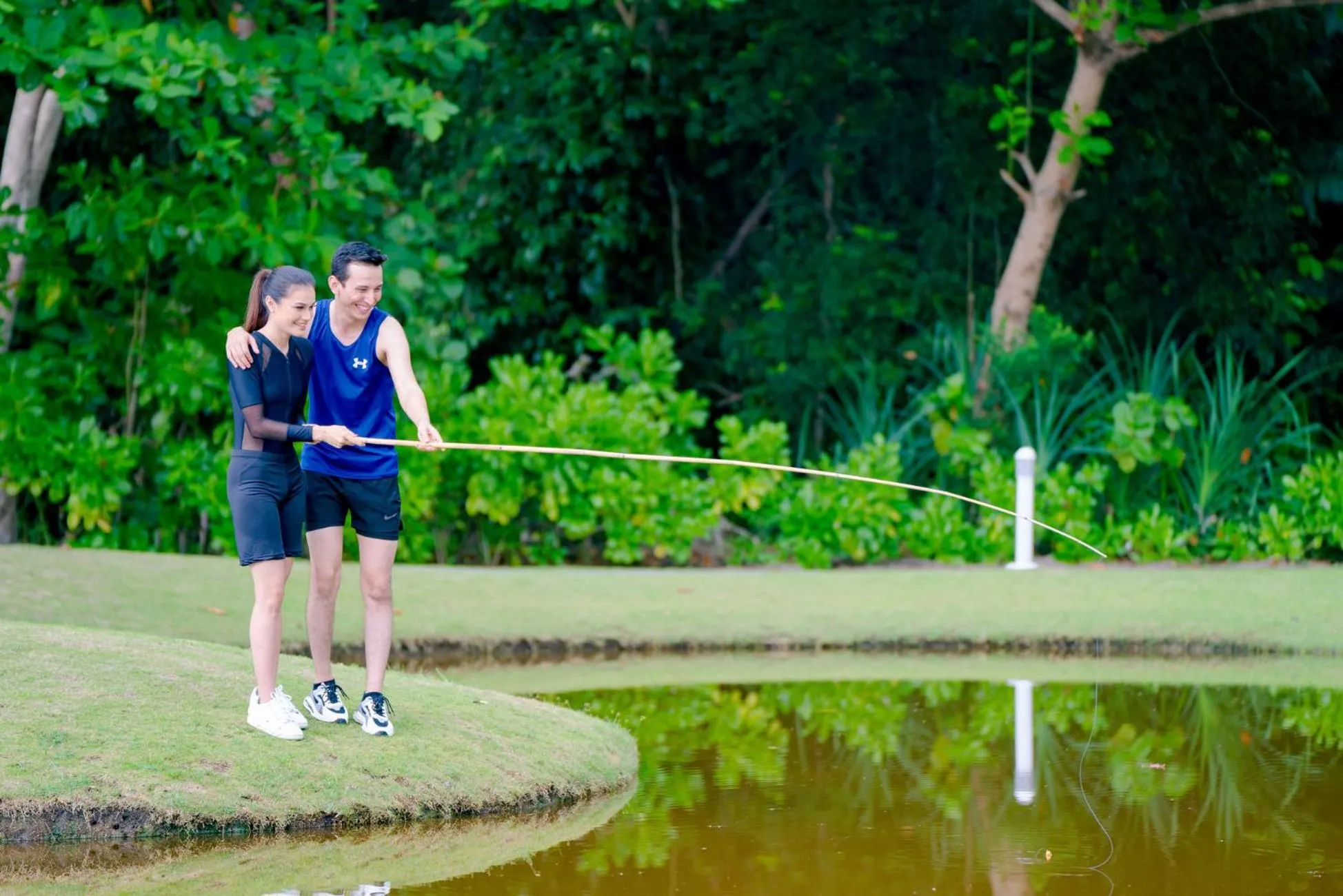 Fishing in Indra Maya Pool Villas