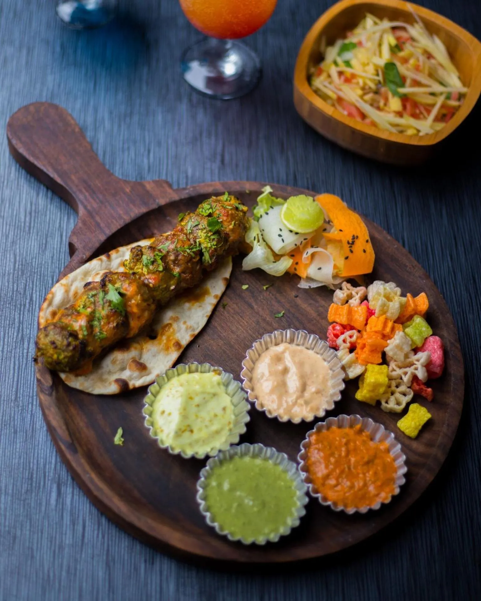 Food close-up in Hotel Oriental Aster - Mumbai International Airport