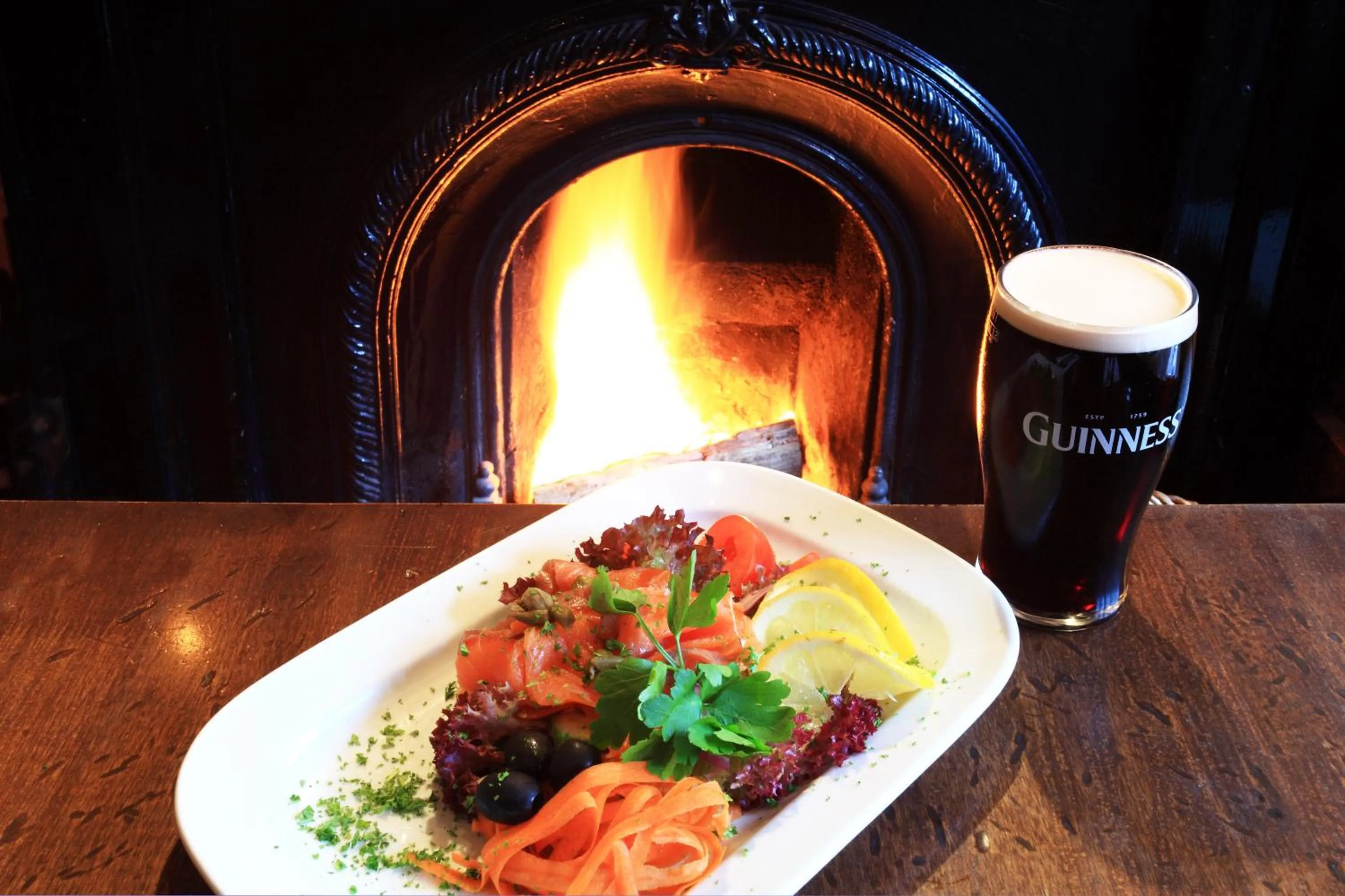 Food and drinks in O'Donnabhain's