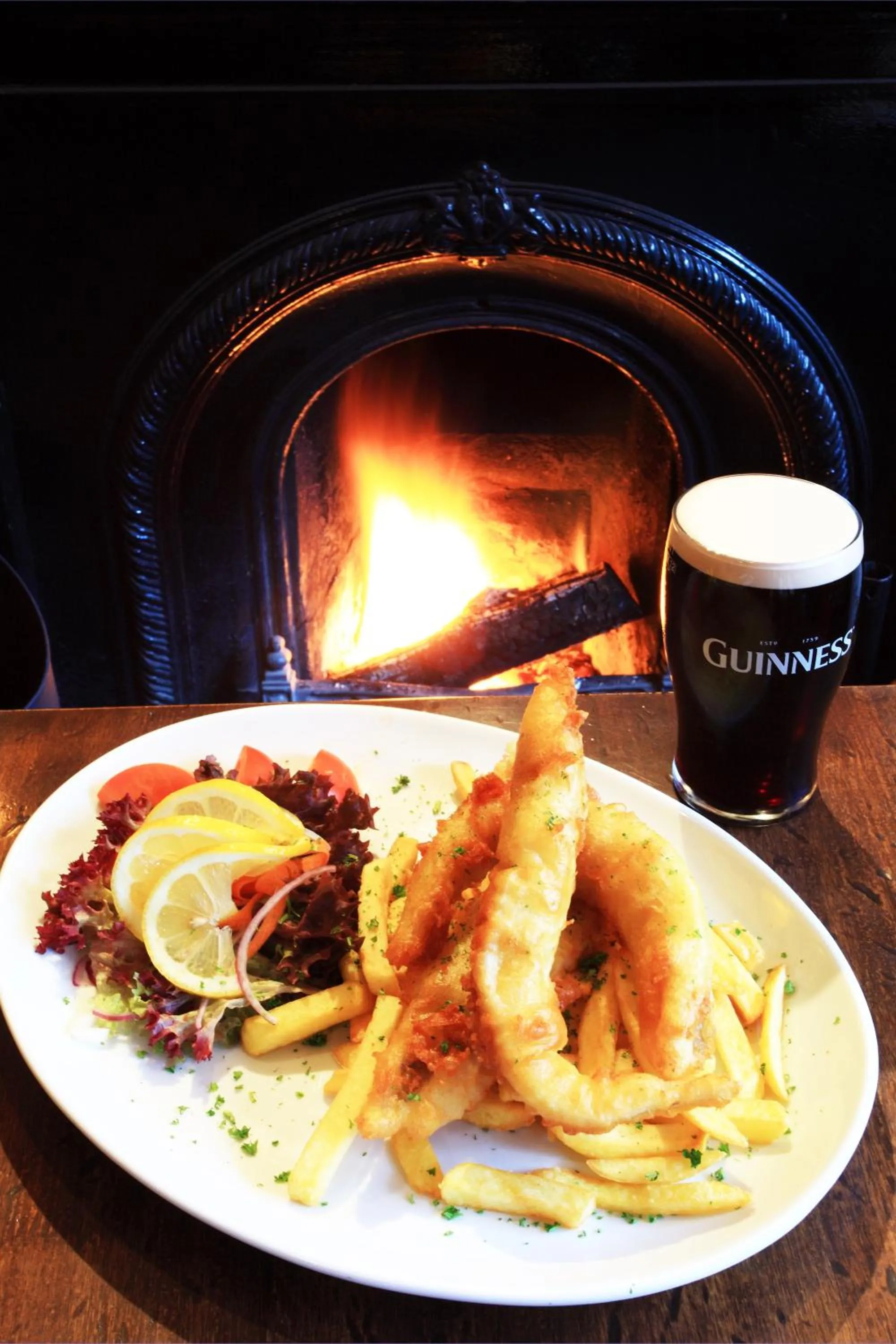 Food and drinks in O'Donnabhain's