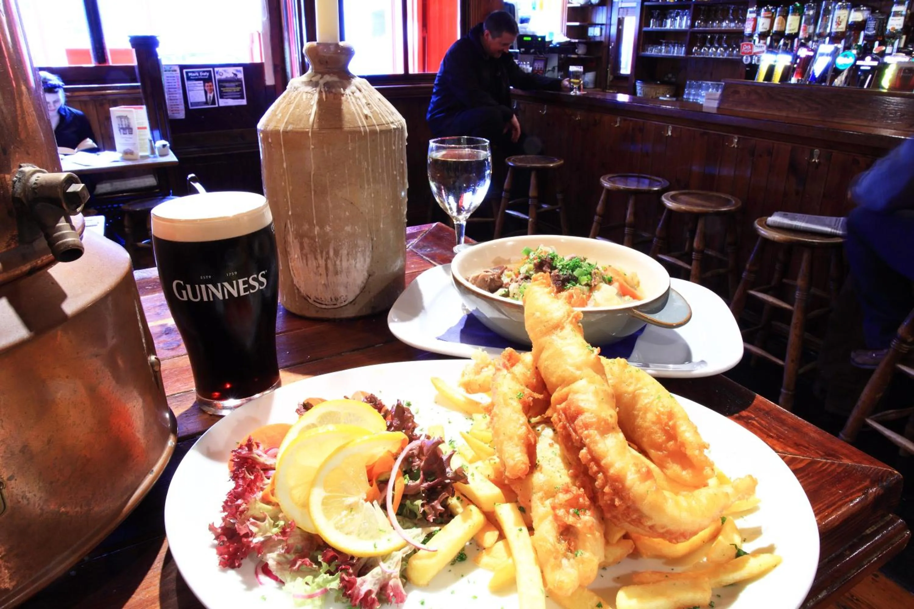 Food and drinks in O'Donnabhain's