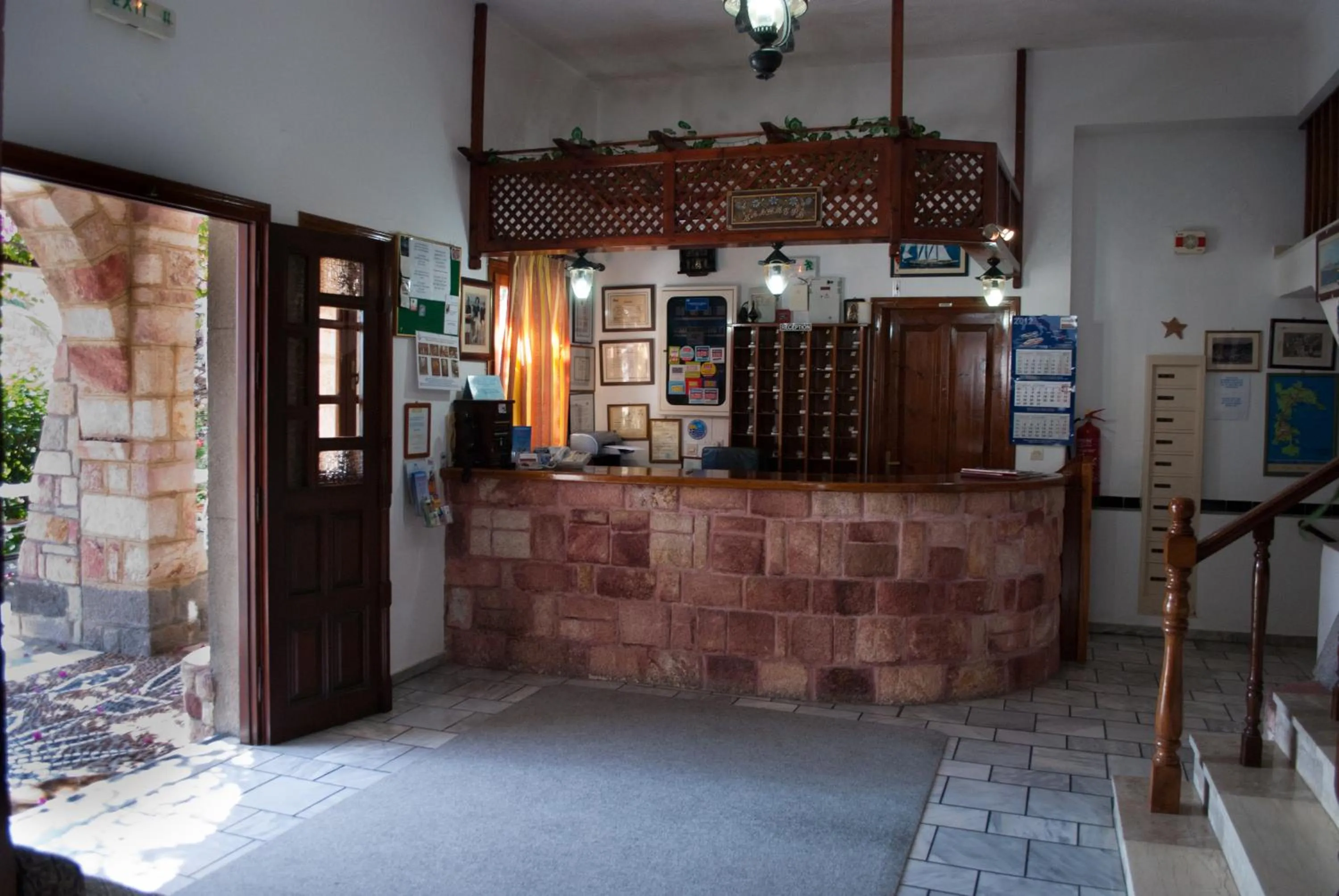 Lobby or reception in Asteri Hotel
