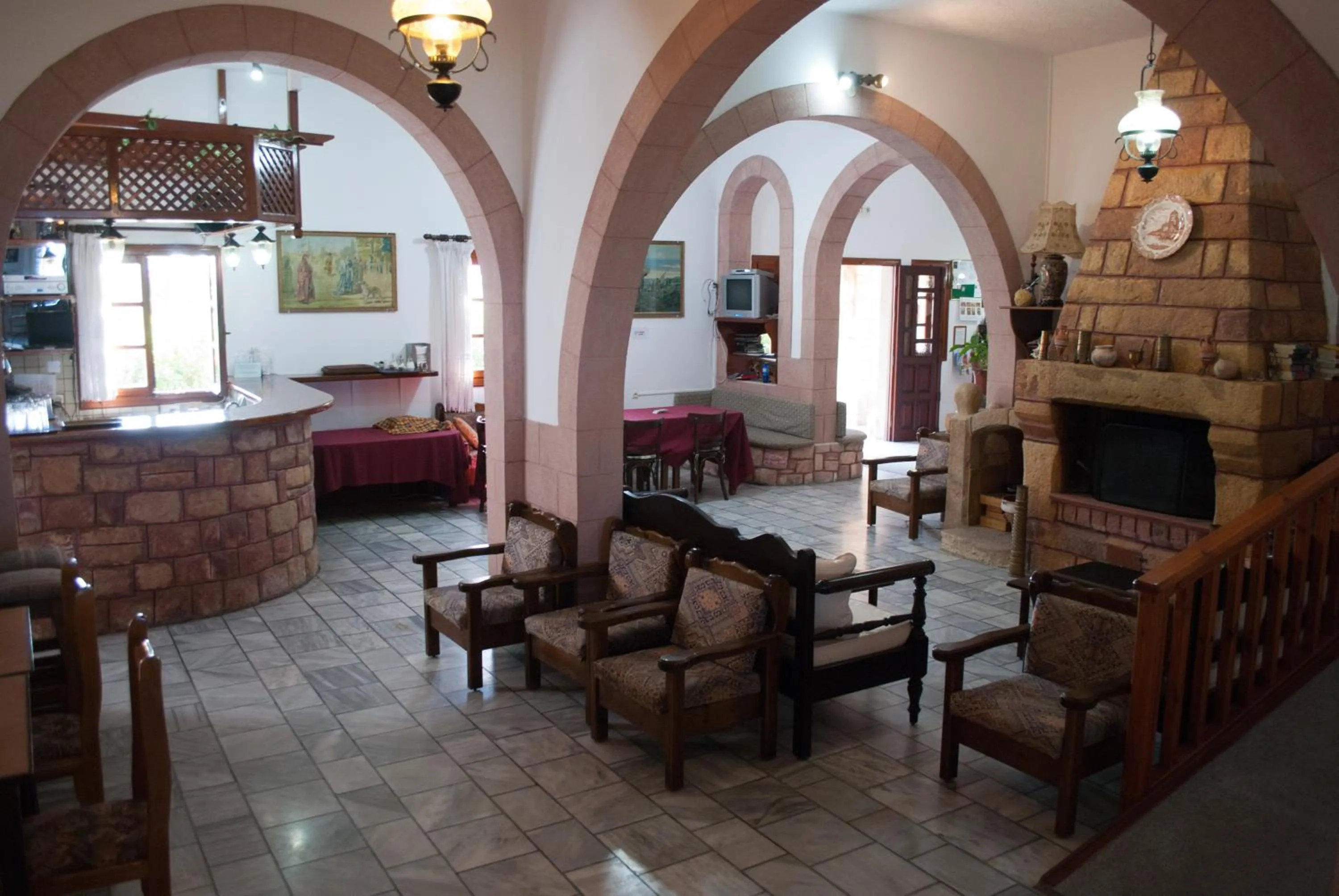 Lobby or reception in Asteri Hotel
