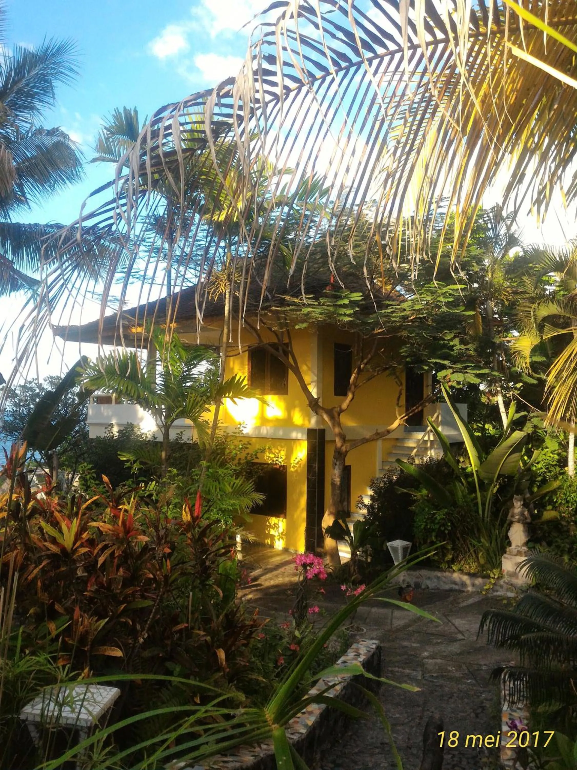 Garden view in Villa Arjuna