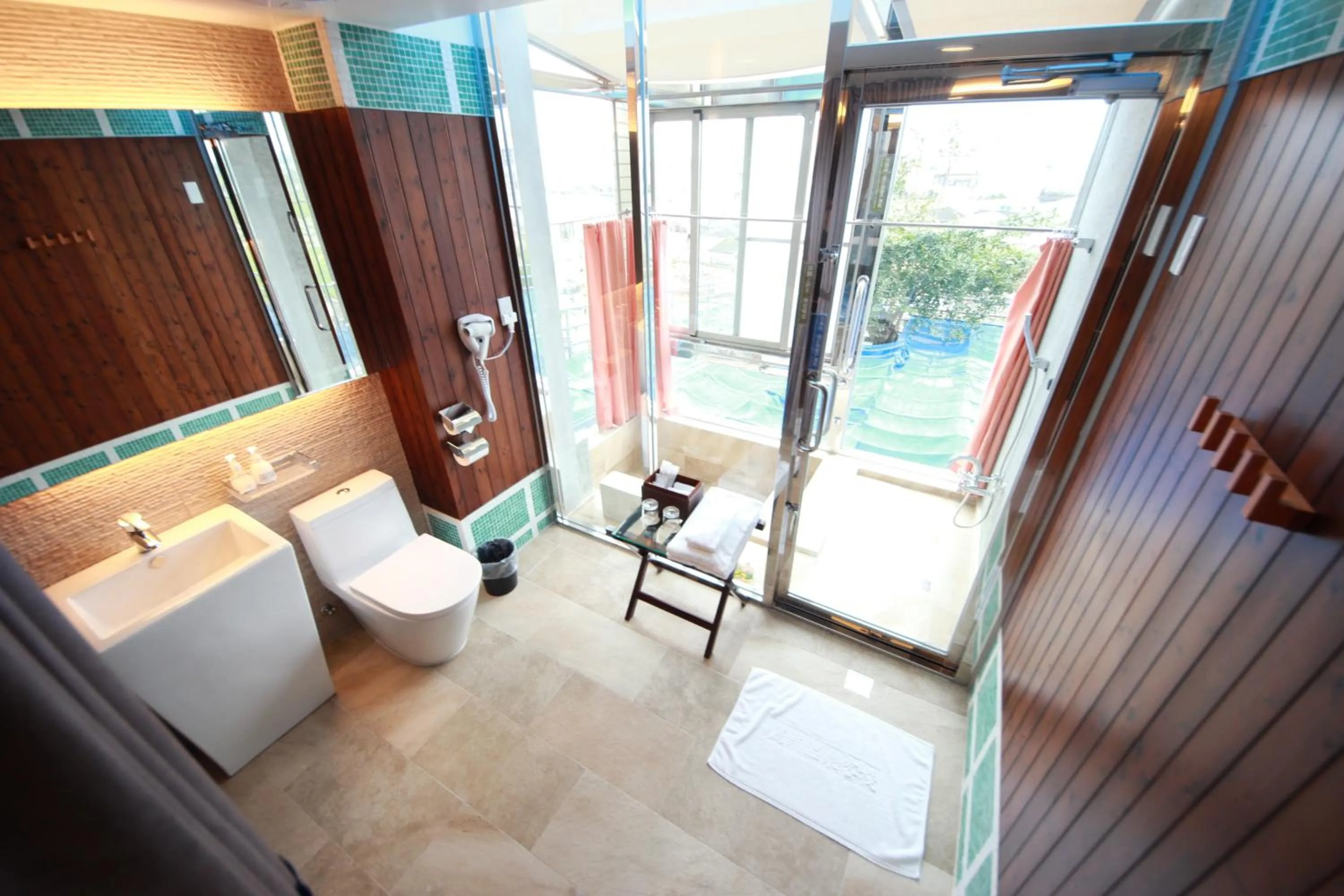 Bathroom in Hotel Les Champs