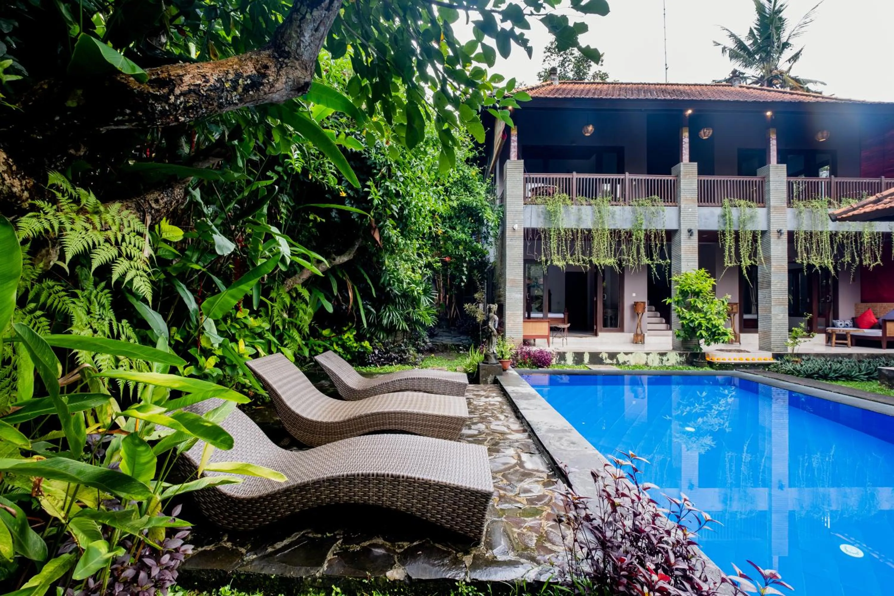 Swimming pool in Pukakoo Villas and Suite by Supala