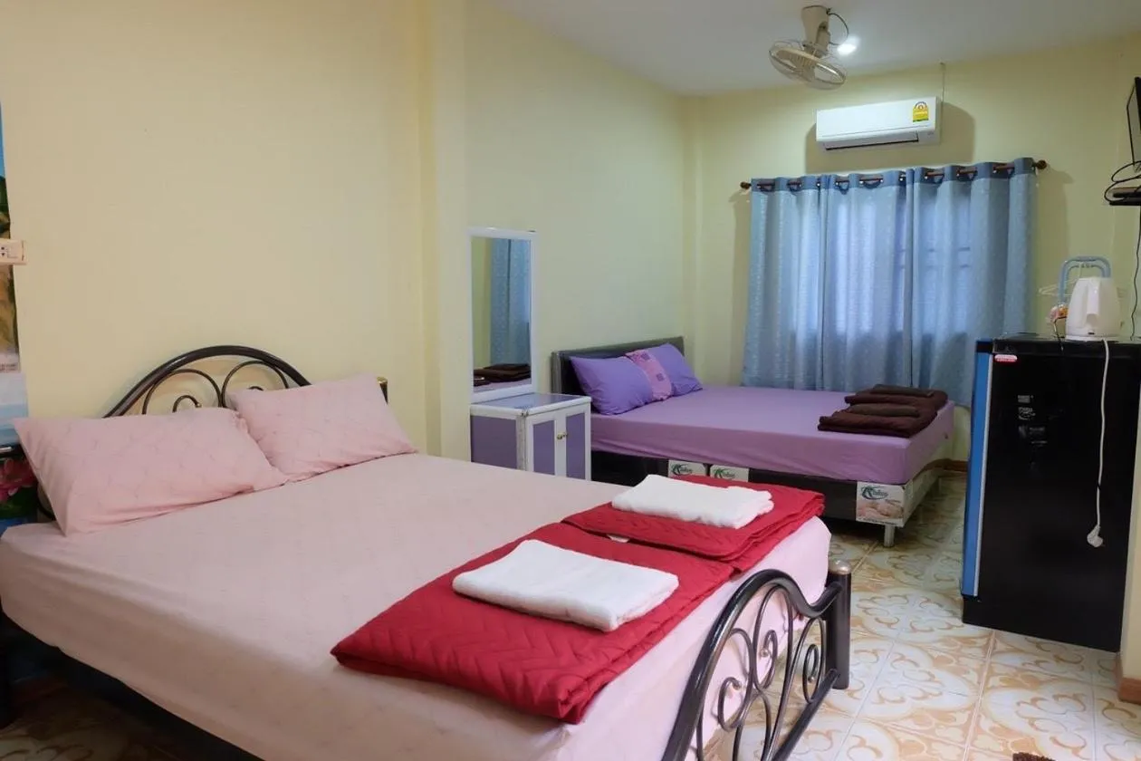 Bed in Thippawan Bungalow