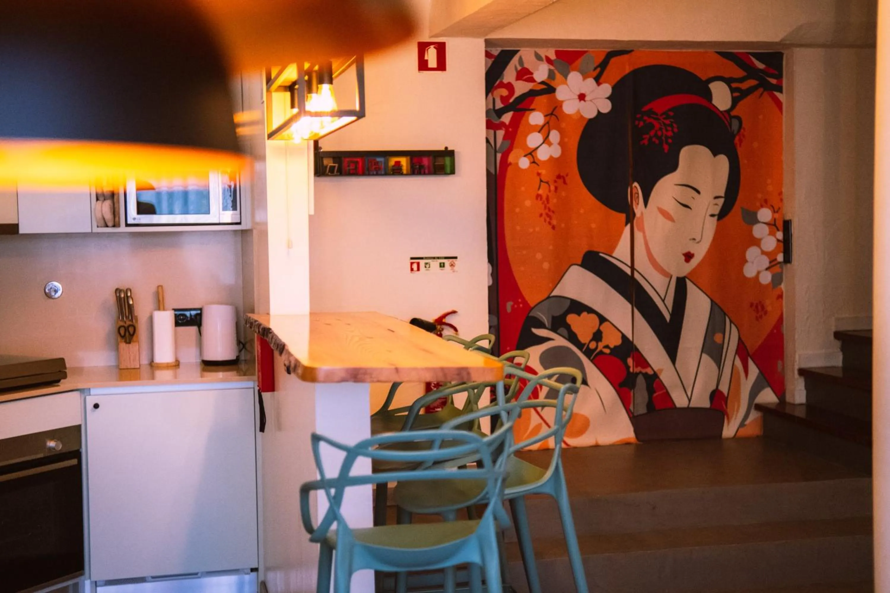 Kitchen or kitchenette in Quinta Japonesa