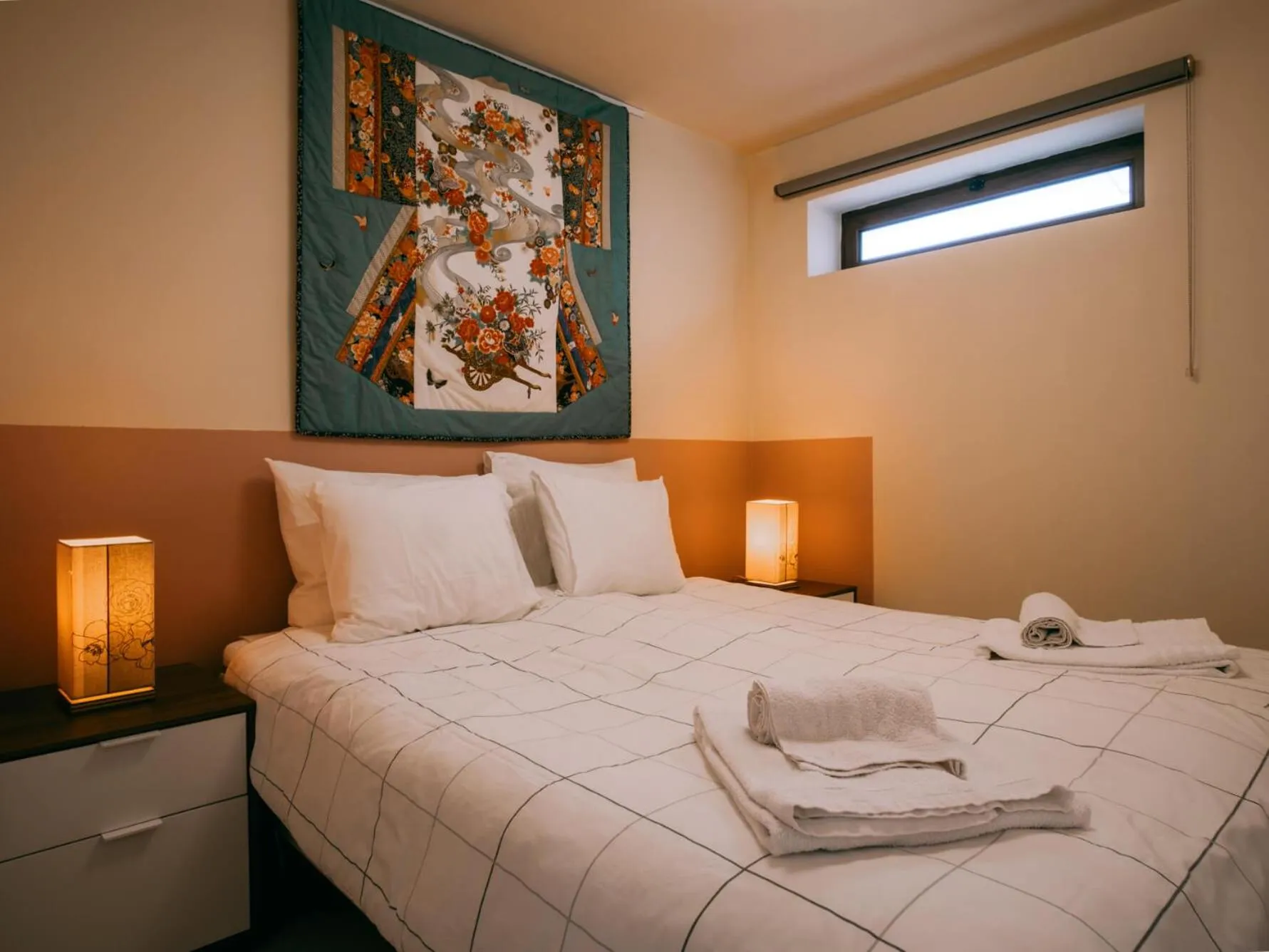 Bedroom, Bed in Quinta Japonesa