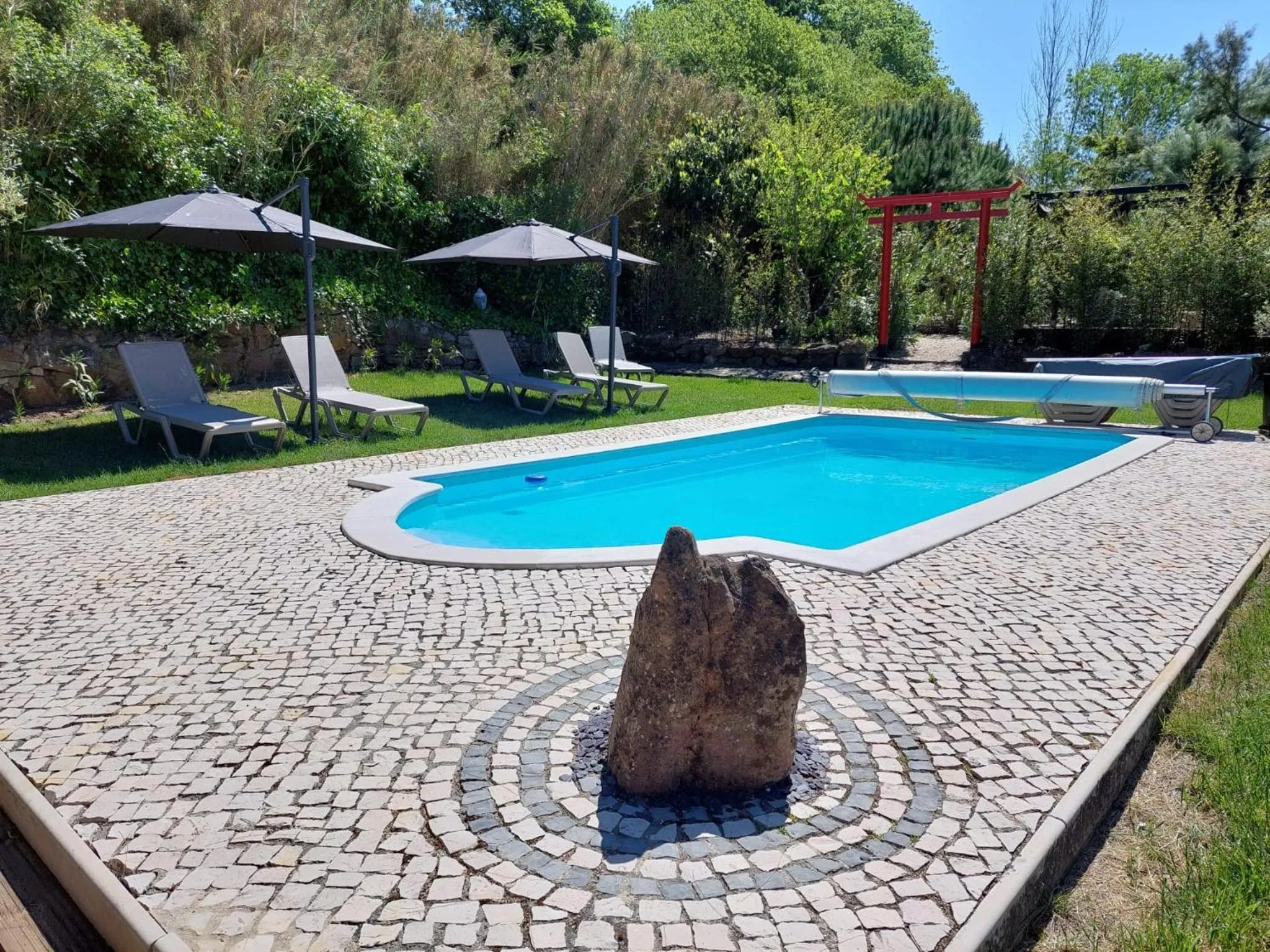 Swimming pool in Quinta Japonesa
