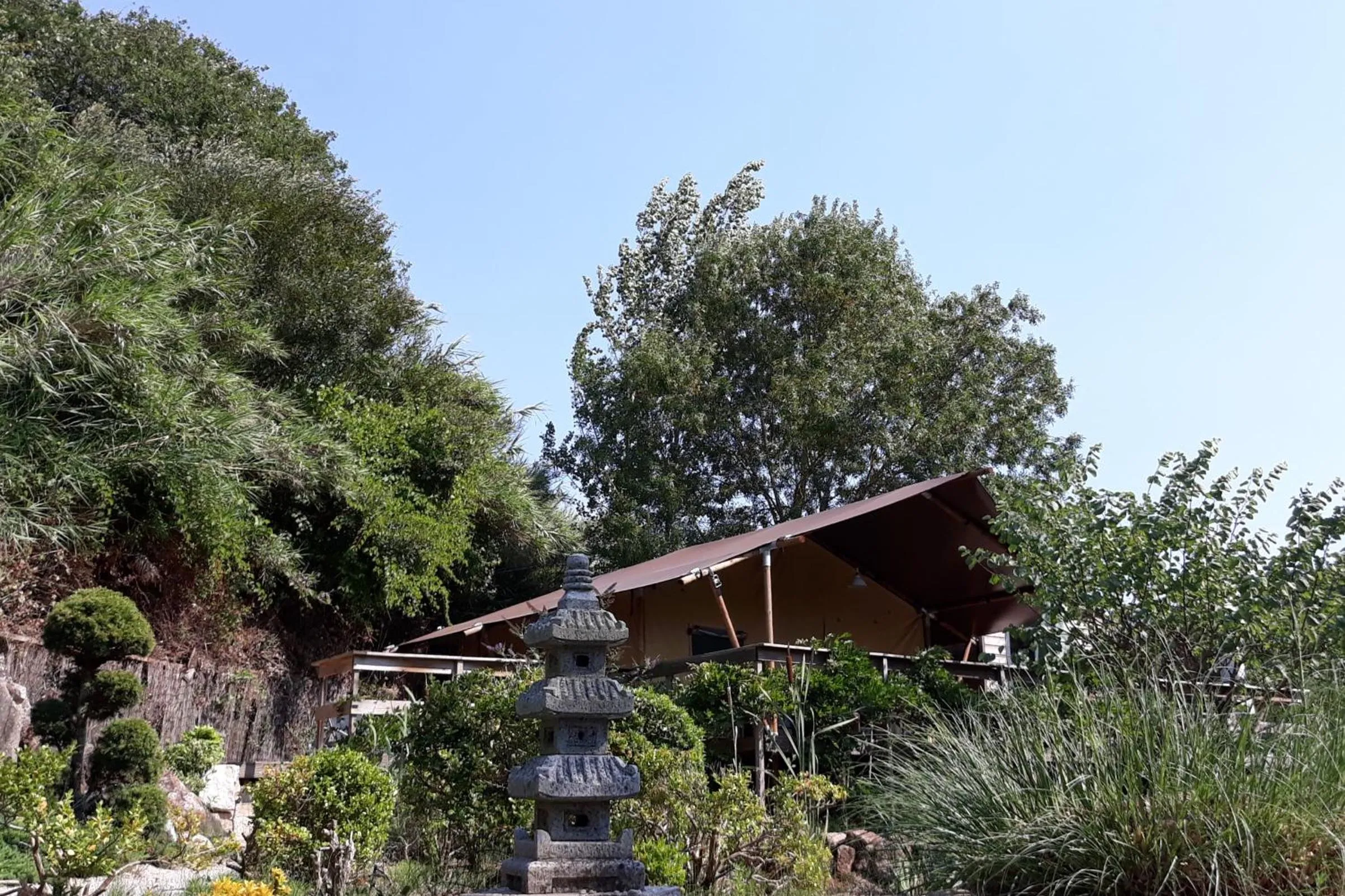 Tent in Quinta Japonesa