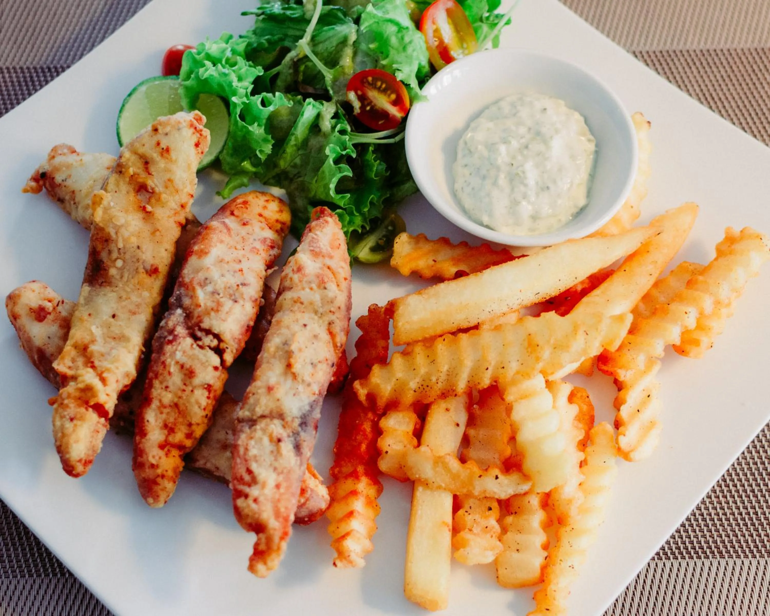 Food close-up in Chu Hotel