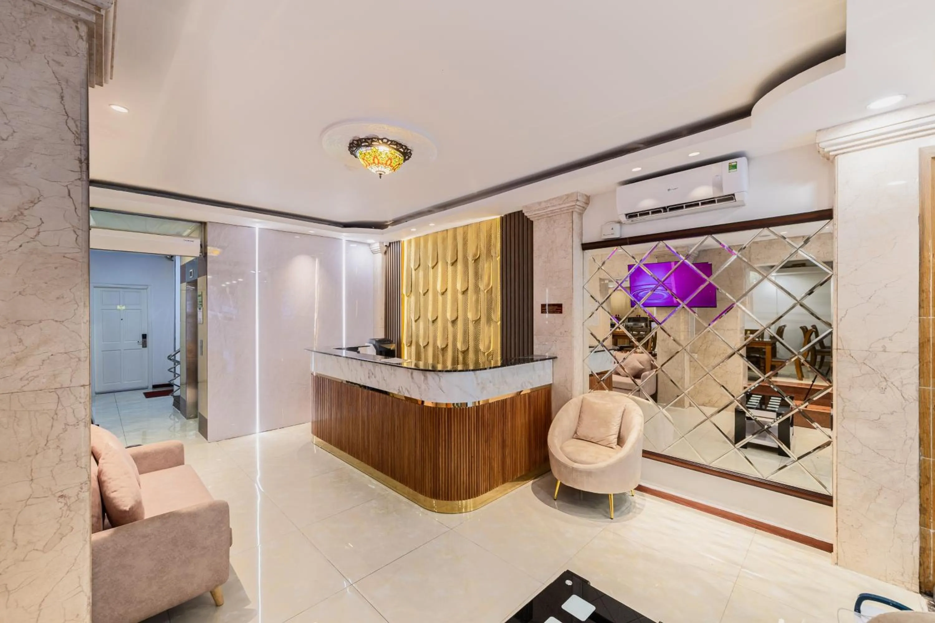 Seating area in A25 Hotel - 307 Lý Tự Trọng