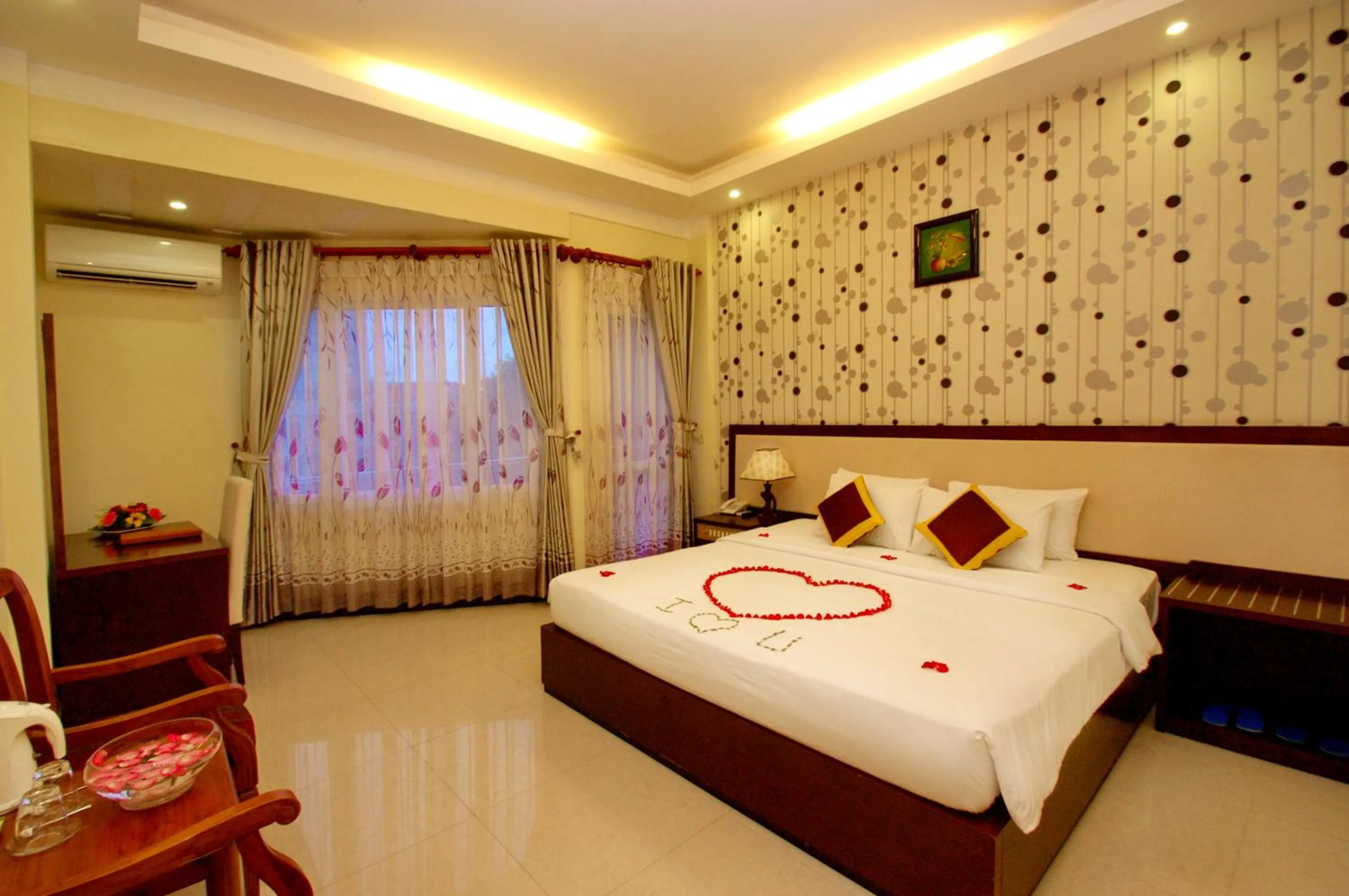 Photo of the whole room, Bed in Luxury Nha Trang Hotel