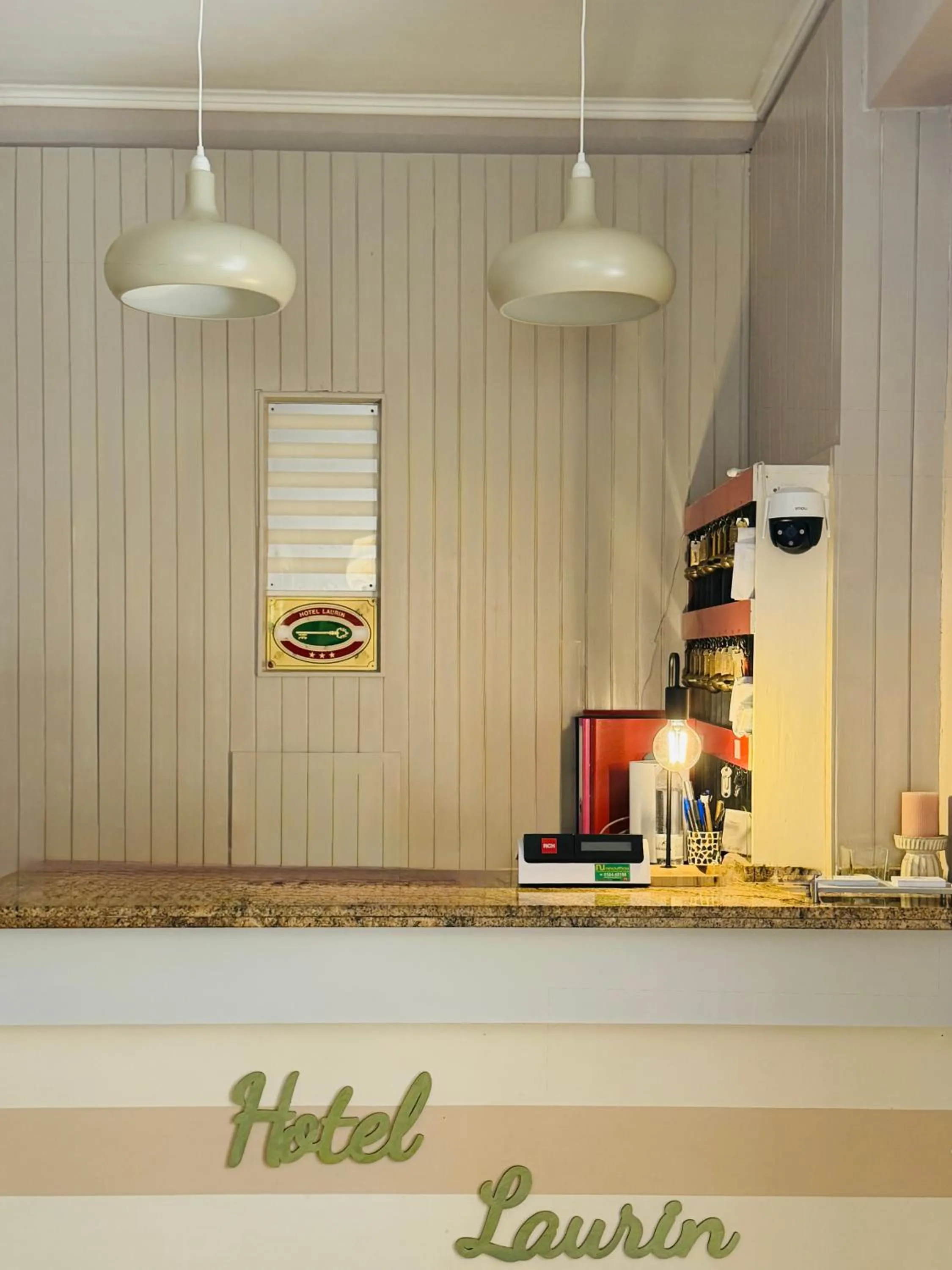 Lobby or reception in Hotel Laurin