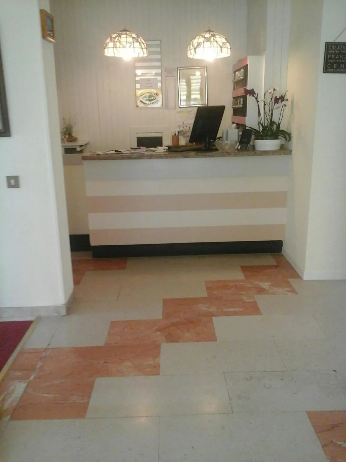 Lobby or reception in Hotel Laurin