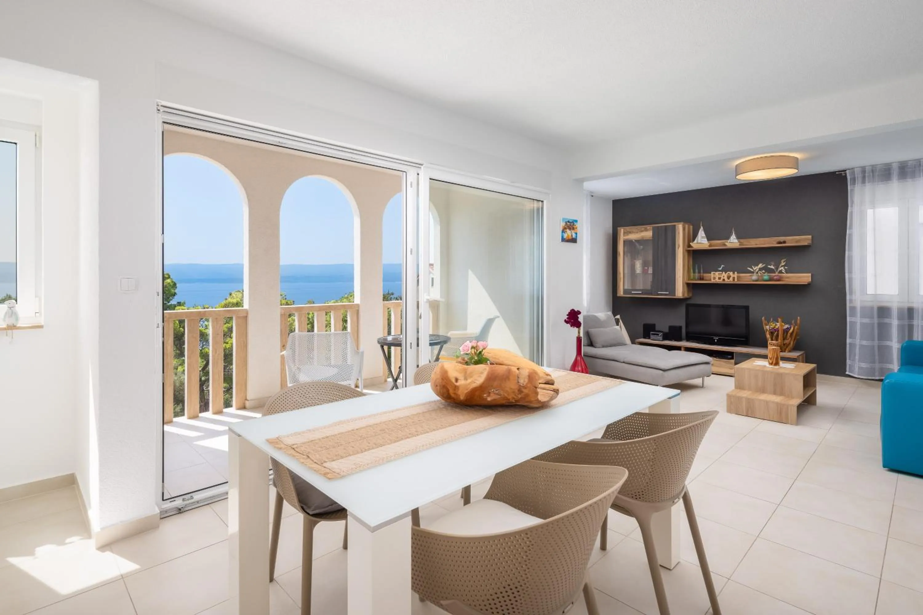 Living room in Appartments Villa Daria