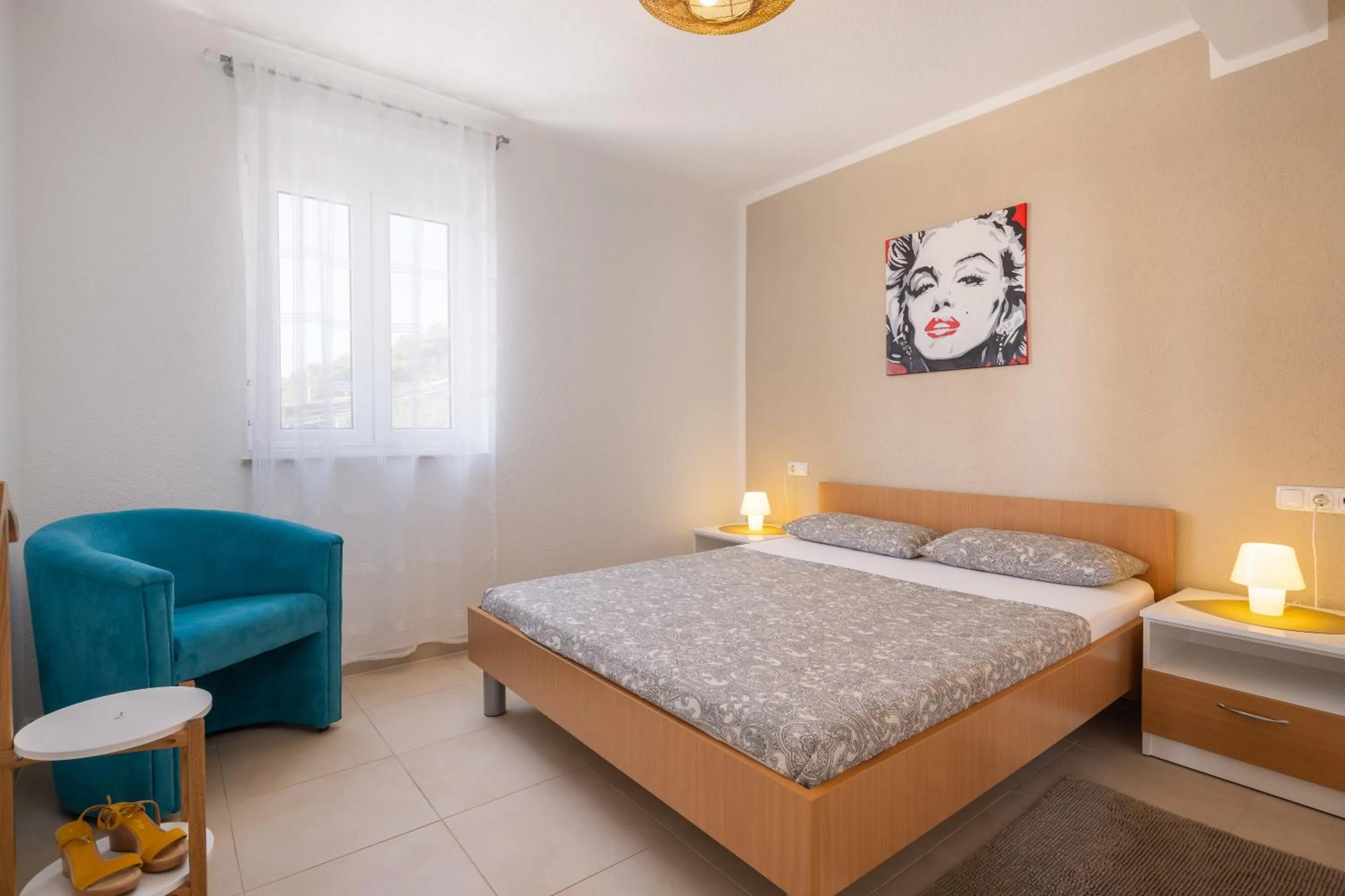 Bedroom, Bed in Appartments Villa Daria