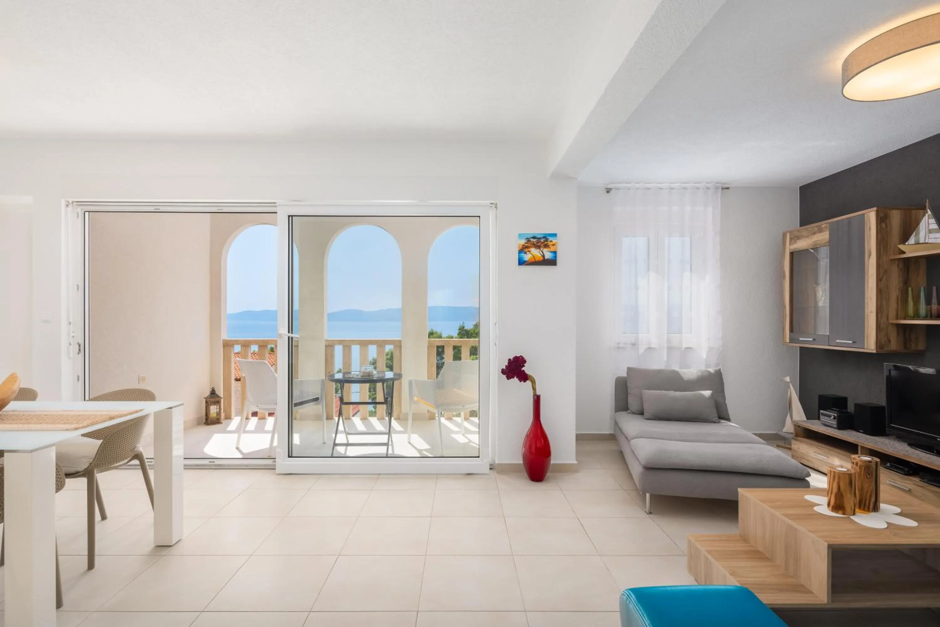 Living room in Appartments Villa Daria