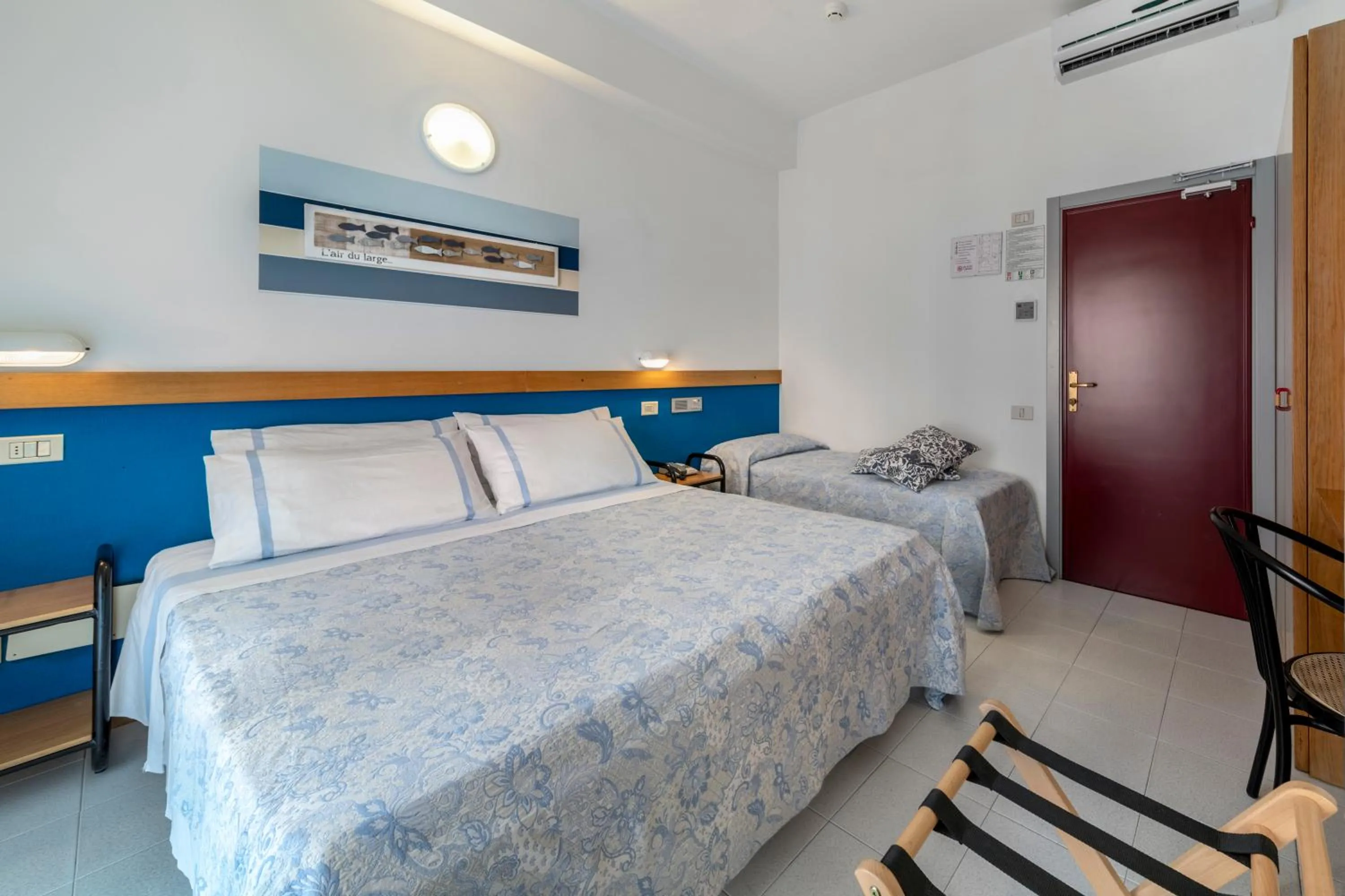 Bed in Hotel Morotti