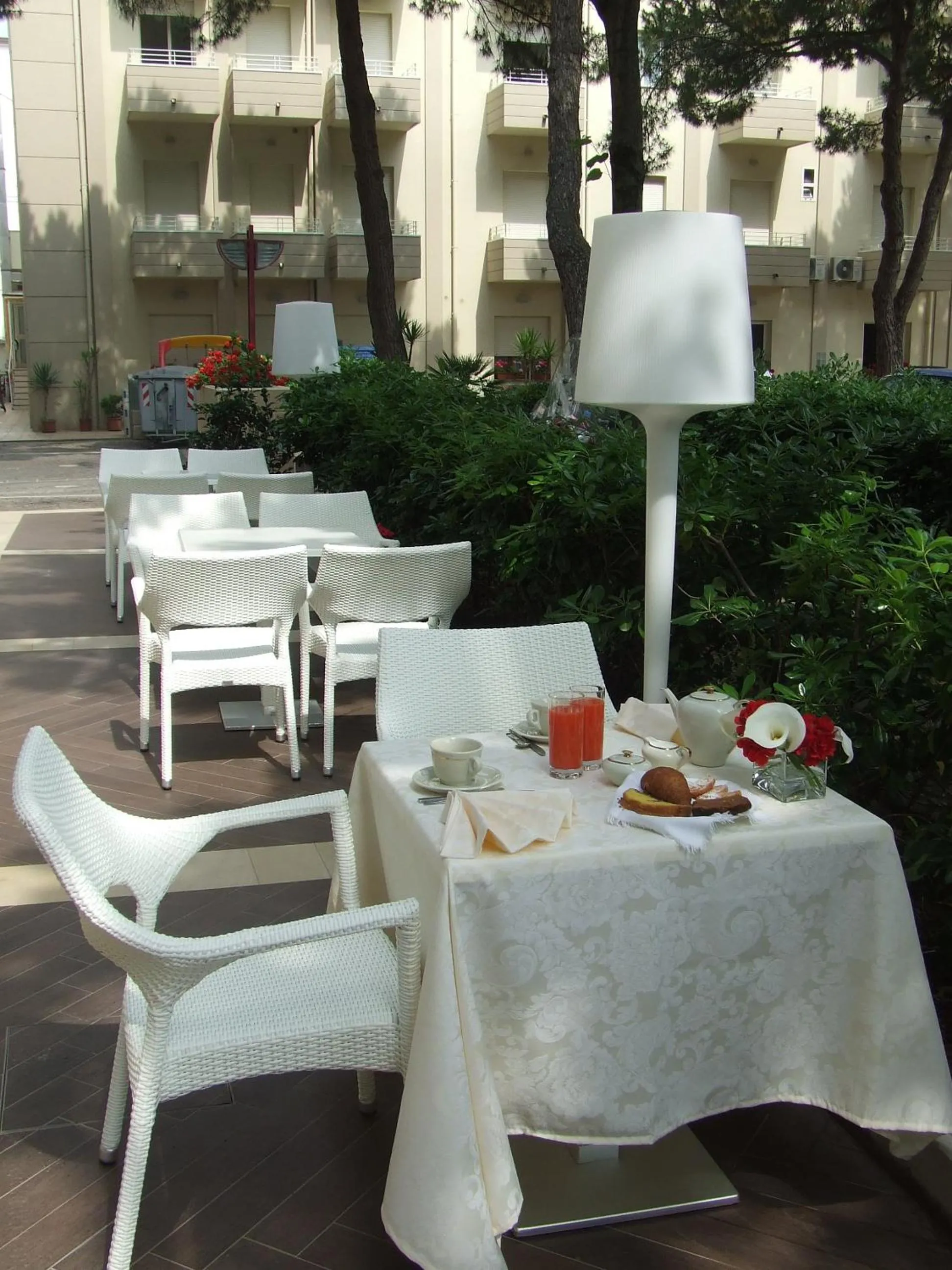 Garden in Hotel Morotti