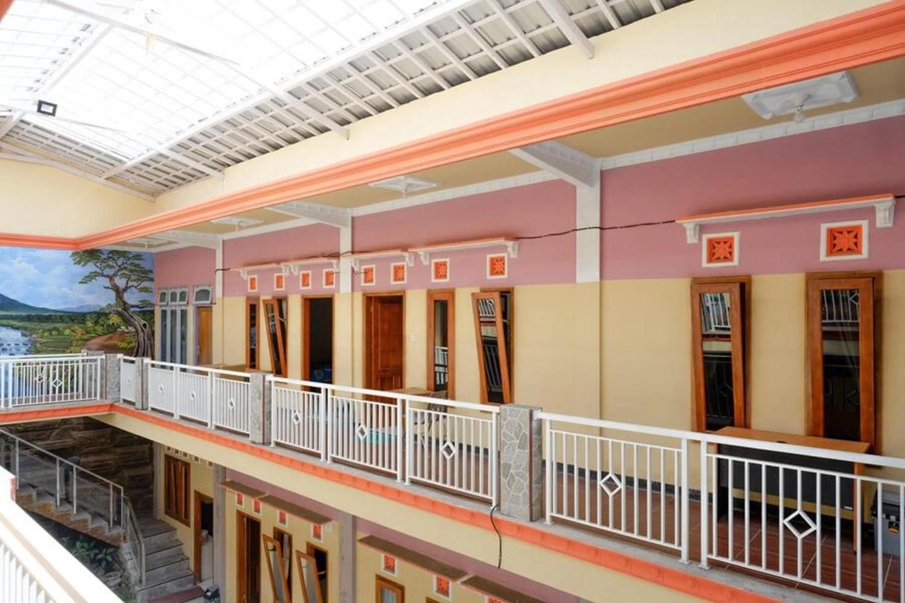 Balcony/Terrace in RedDoorz near Desa Wisata Tambi Dieng