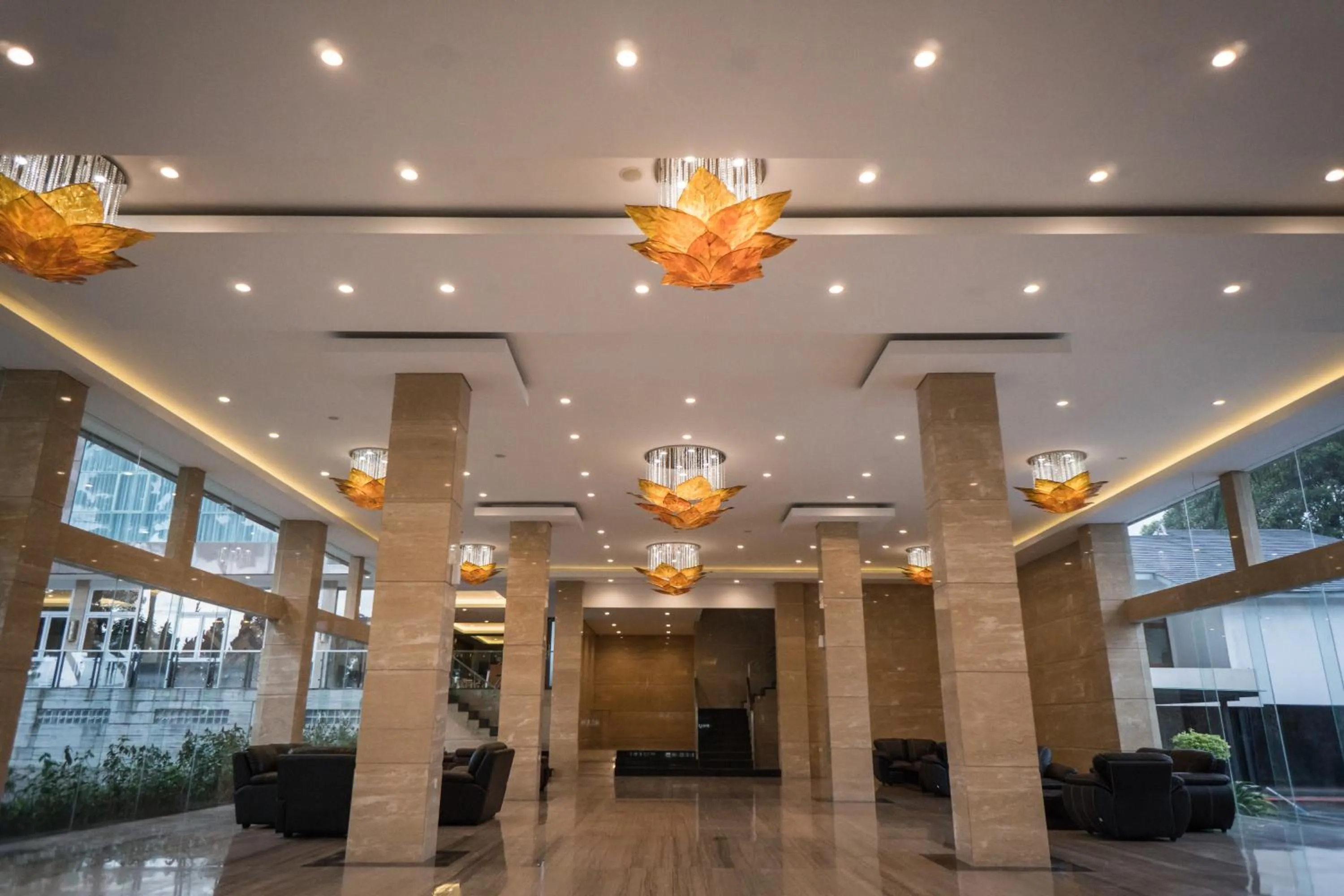 Facade/entrance in Novena Hotel Bandung