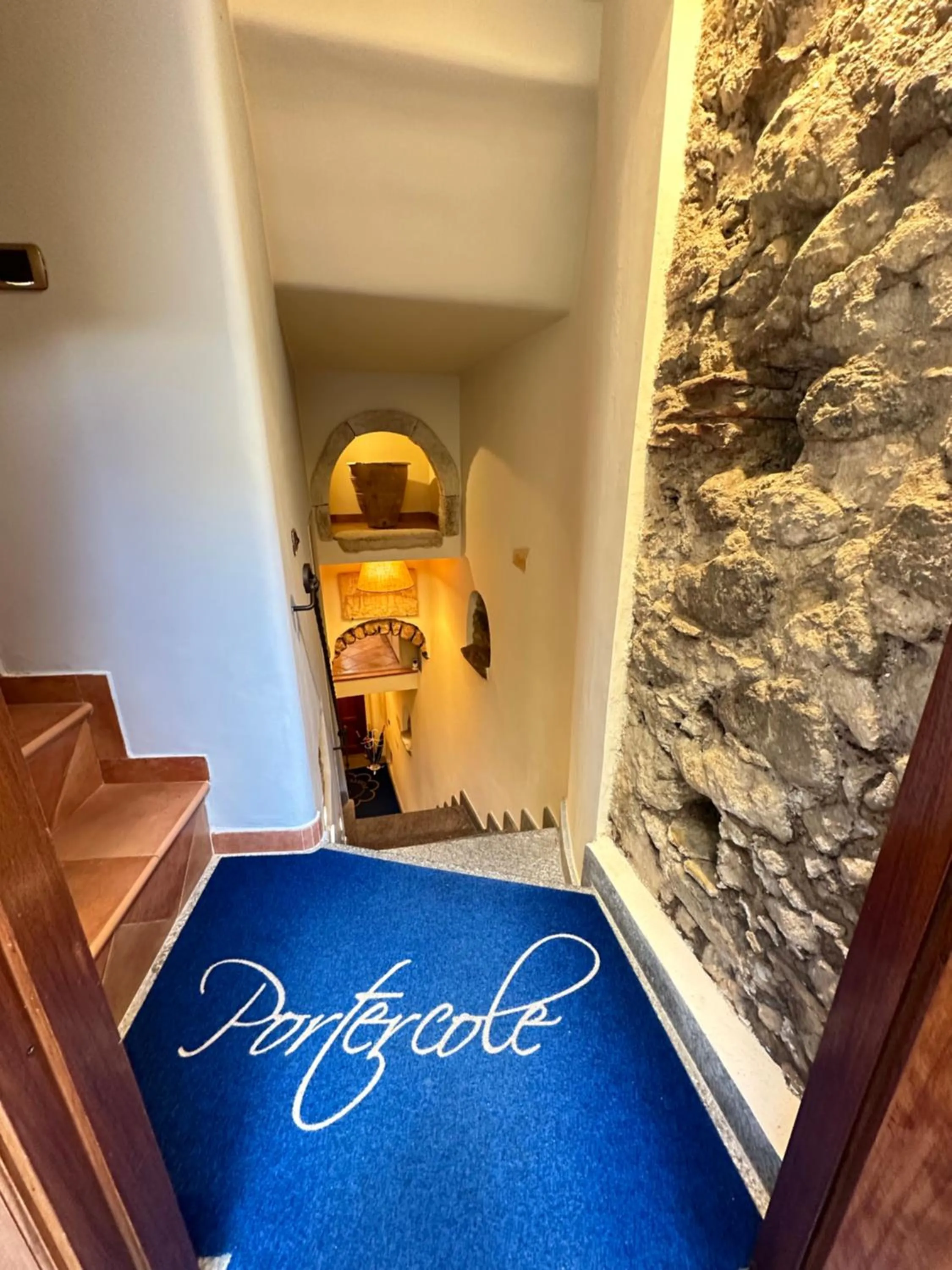 Facade/entrance in Portercole B&B