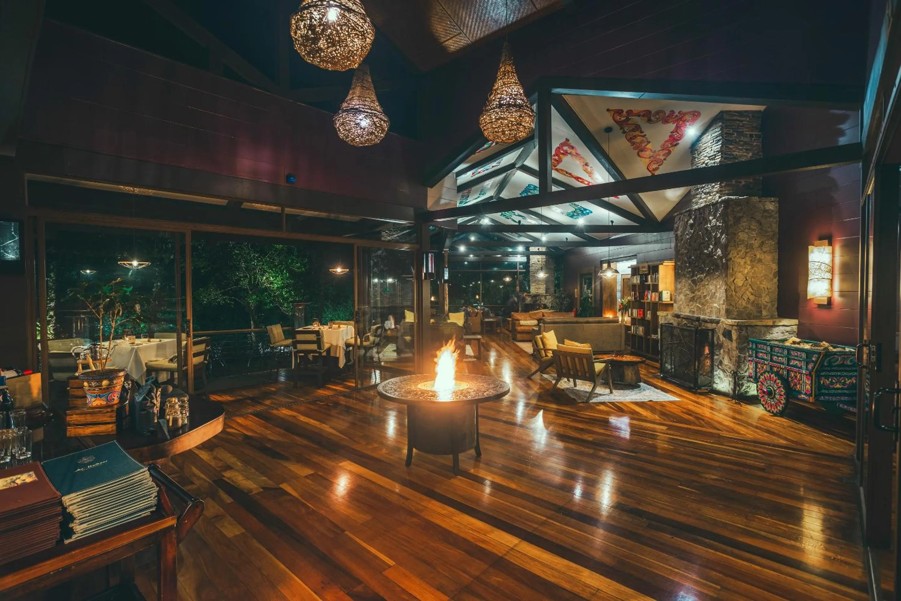 Lobby or reception in El Silencio Lodge & Spa Costa Rica