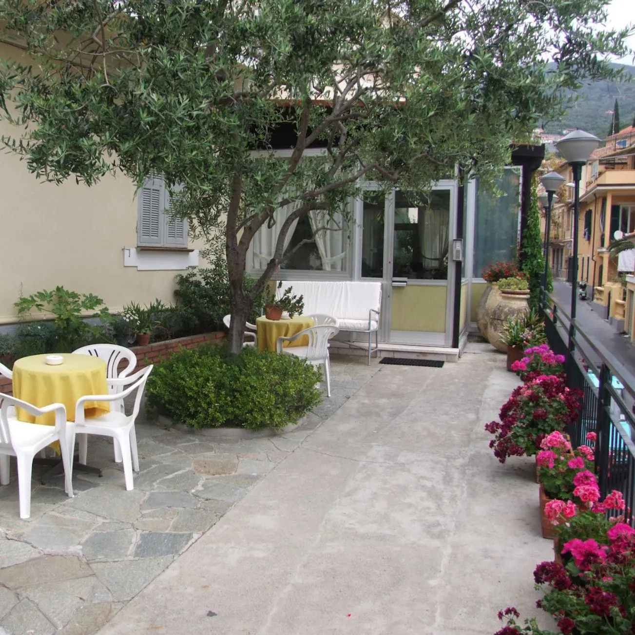 Patio in Hotel Villa Amelia